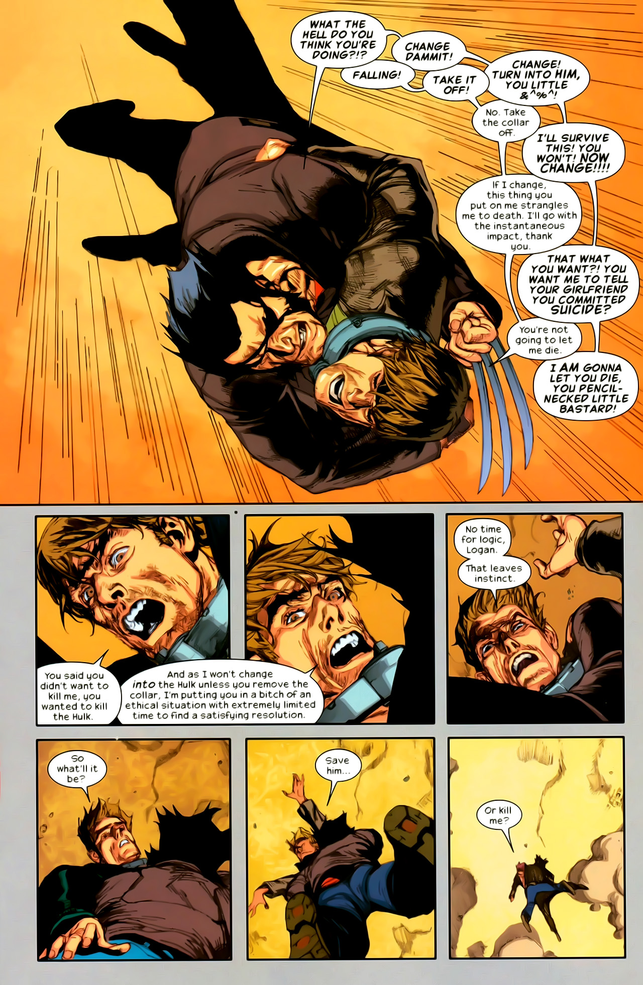 Read online Ultimate Wolverine vs. Hulk comic -  Issue #6 - 23