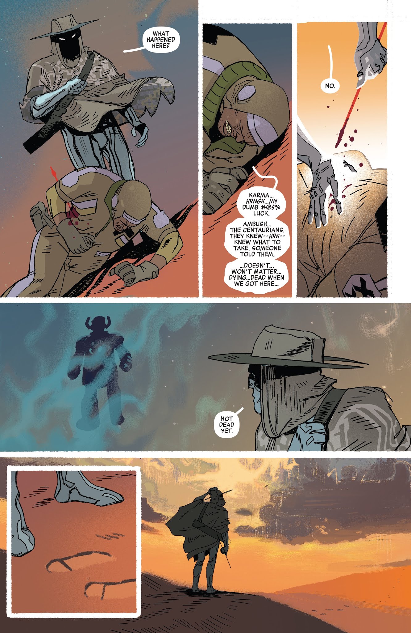 Read online Silver Surfer: The Best Defense comic -  Issue # Full - 6