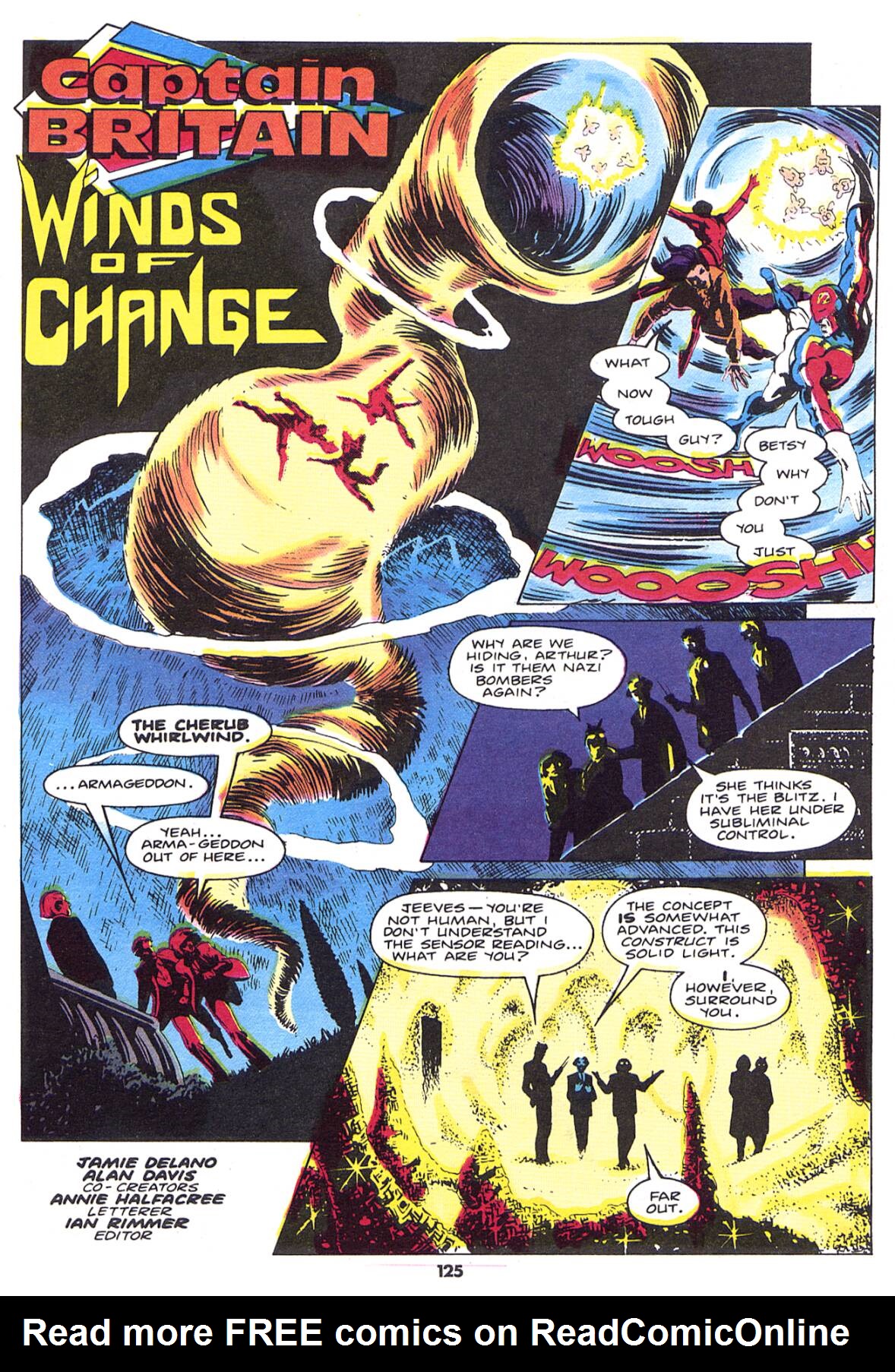 Read online Captain Britain (1988) comic -  Issue # TPB - 125