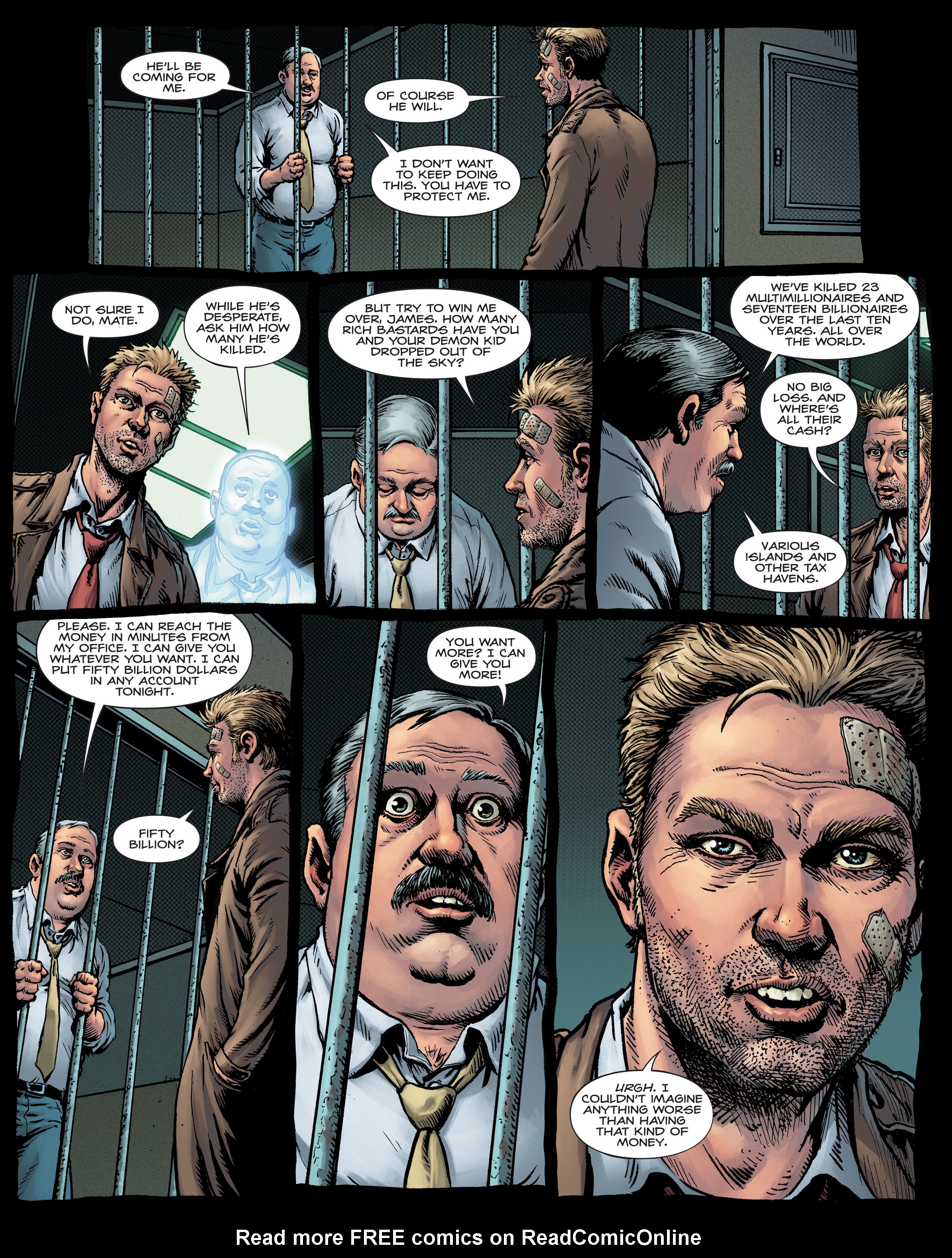 Read online Hellblazer: Rise and Fall comic -  Issue #3 - 9