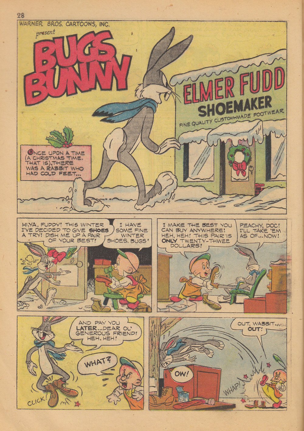 Read online Bugs Bunny's Christmas Funnies comic -  Issue # TPB 4 - 30