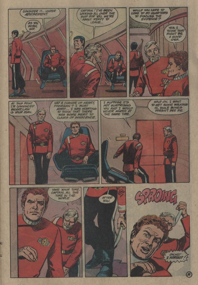 Read online Star Trek (1984) comic -  Issue #55 - 14