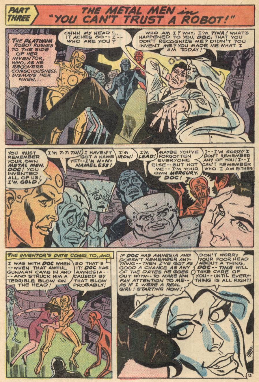 Metal Men (1963) Issue #28 #28 - English 21