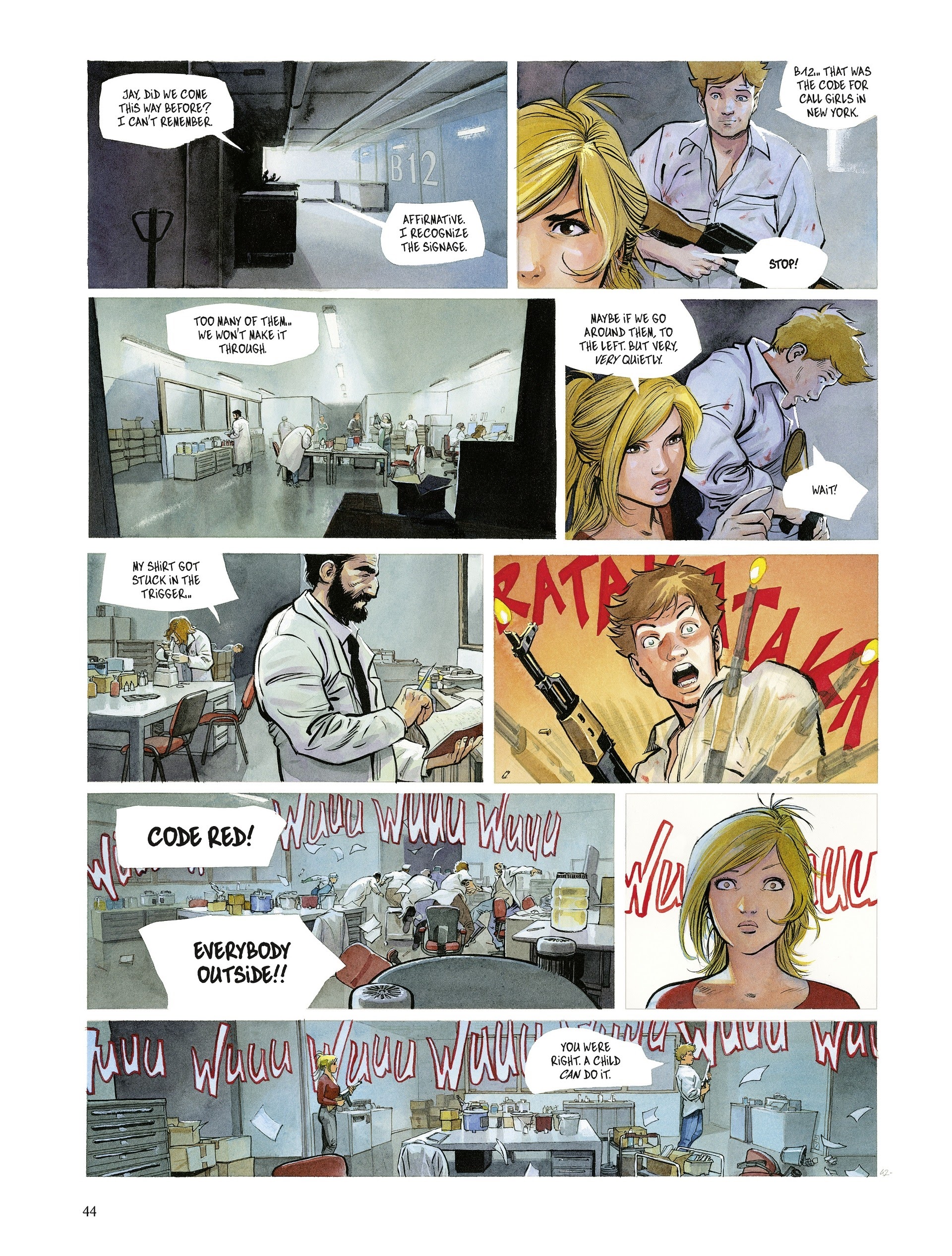 Read online The Bleiberg Project comic -  Issue #3 - 46