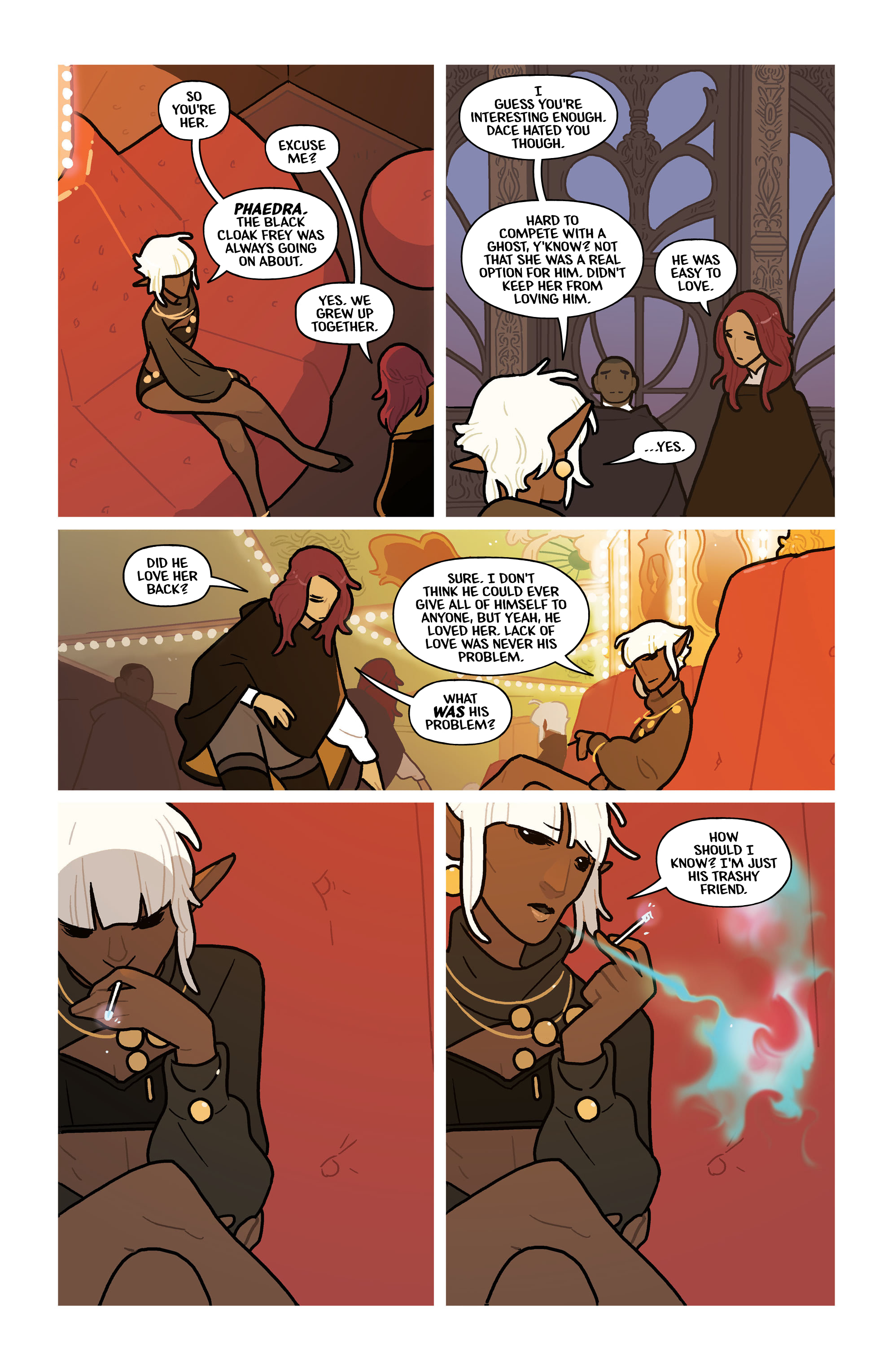 Read online Black Cloak comic -  Issue #3 - 17