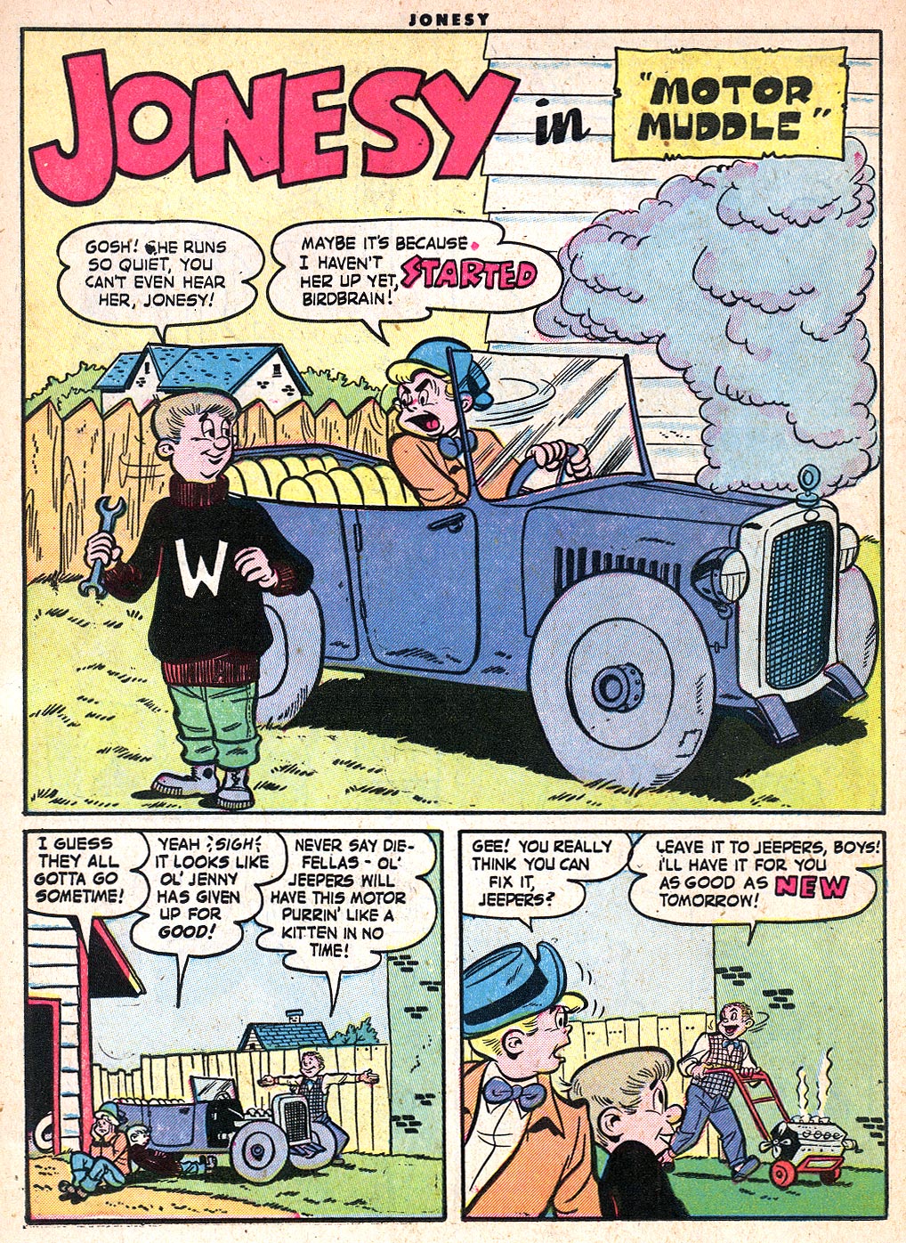 Read online Jonesy (1953) comic -  Issue #1 - 18