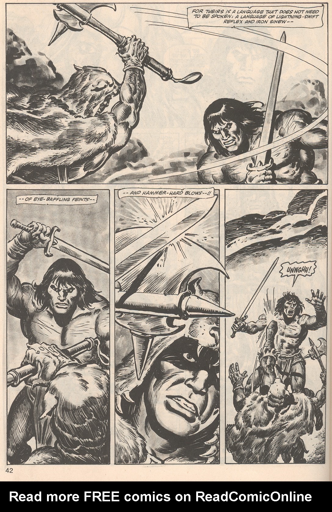 Read online The Savage Sword Of Conan comic -  Issue #104 - 42