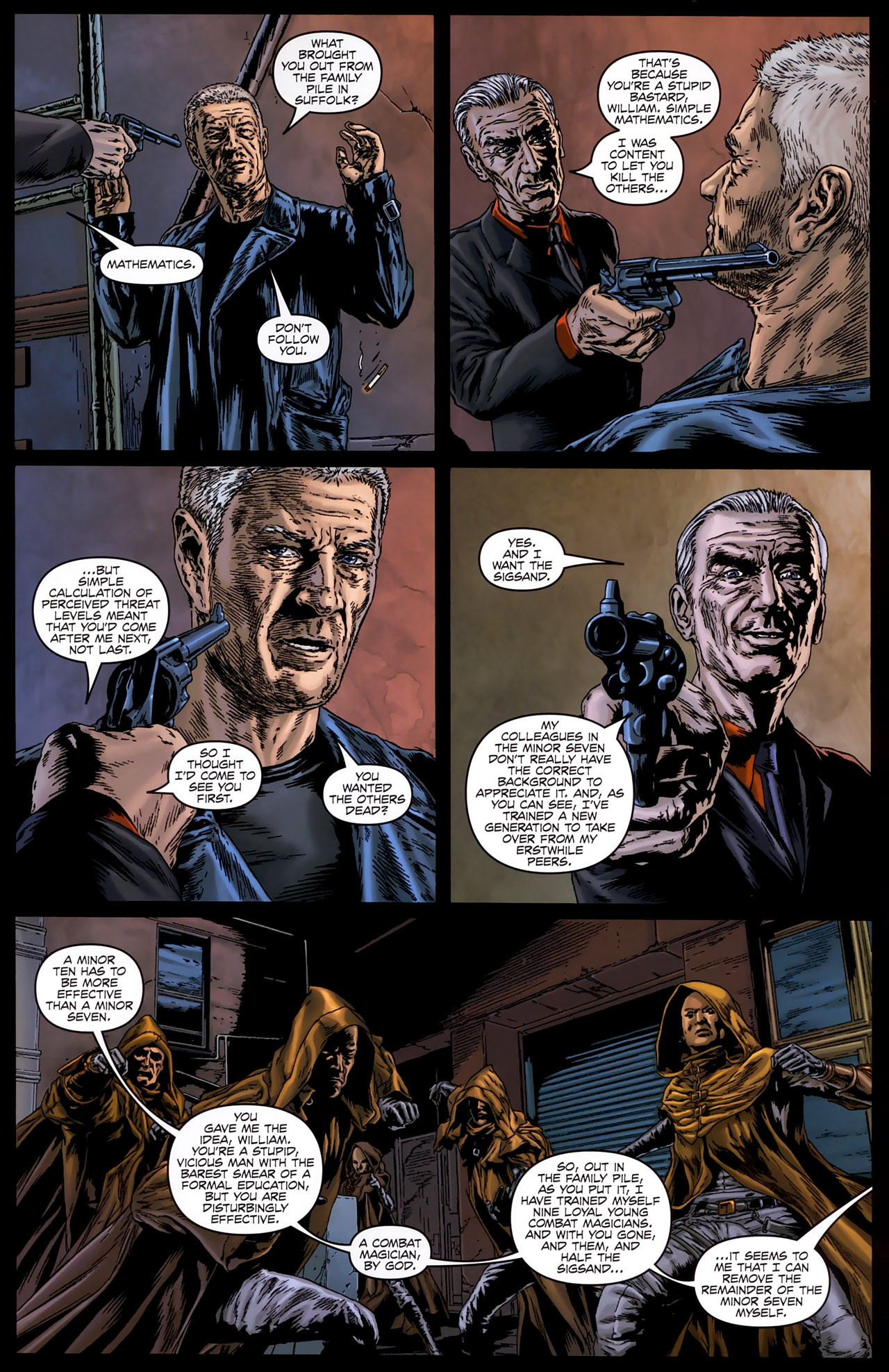 Read online Gravel comic -  Issue #4 - 8