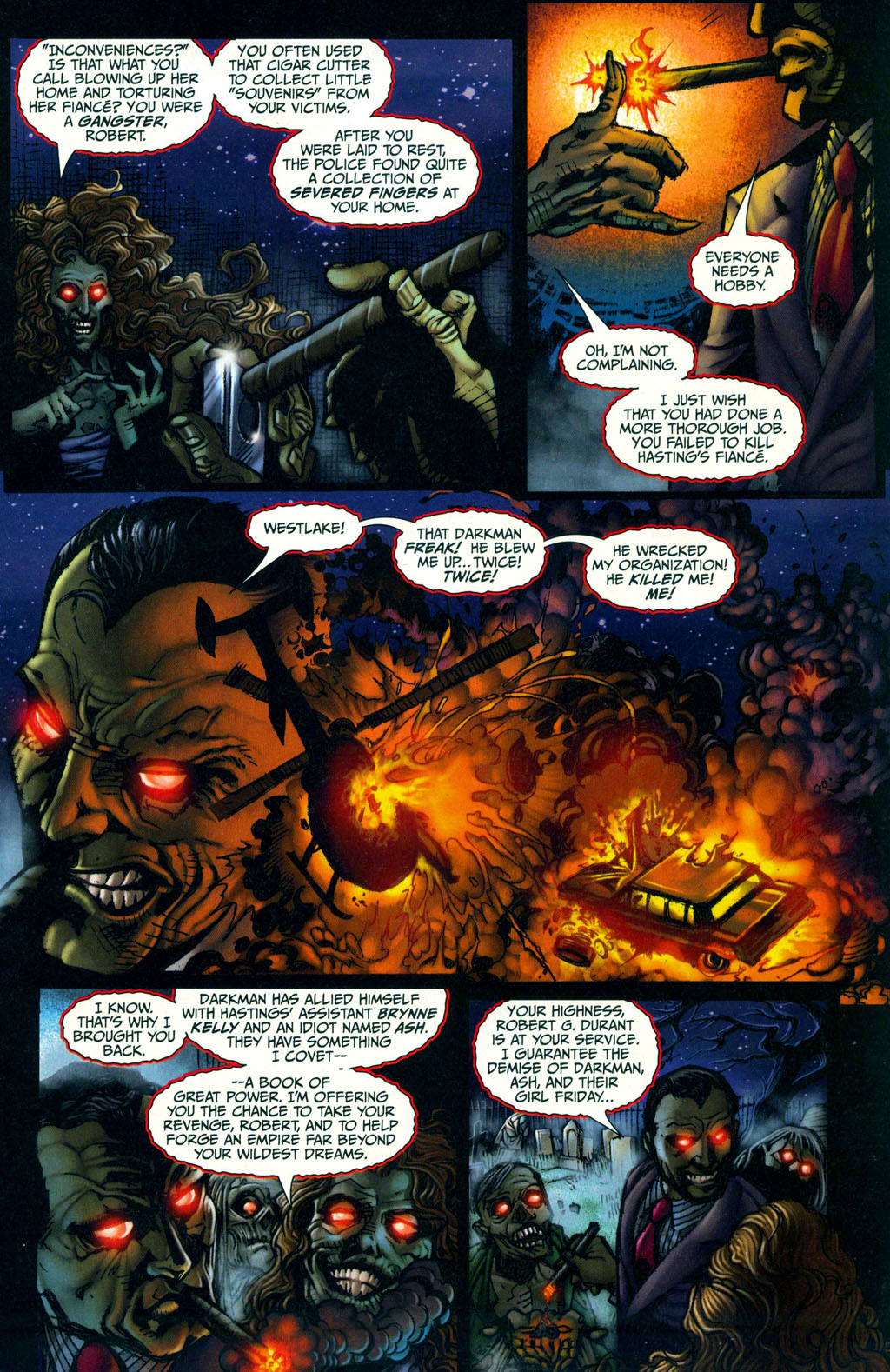 Read online Darkman vs. the Army of Darkness comic -  Issue #3 - 5