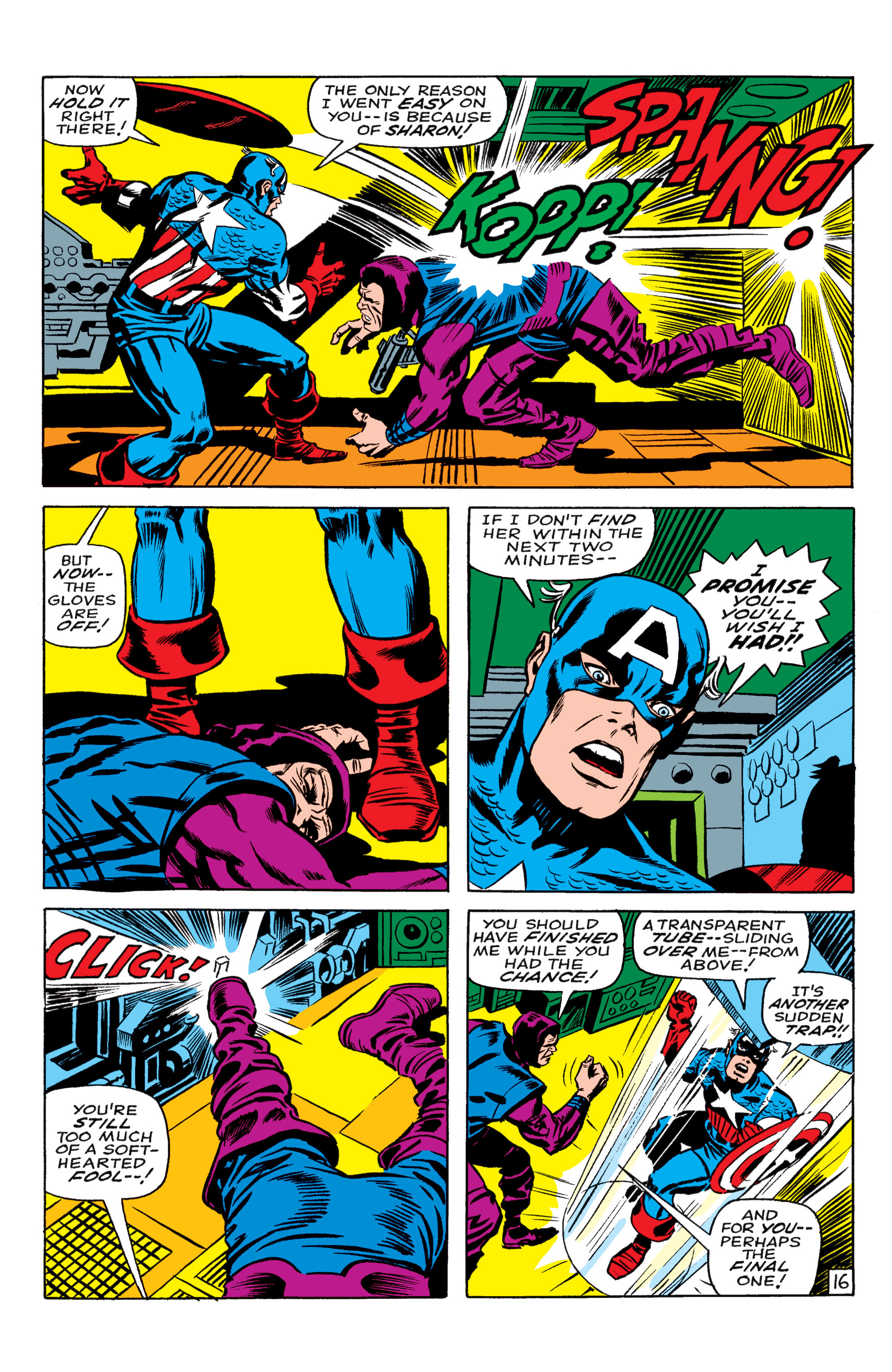 Read online Marvel Masterworks: Captain America comic -  Issue # TPB 3 (Part 2) - 68