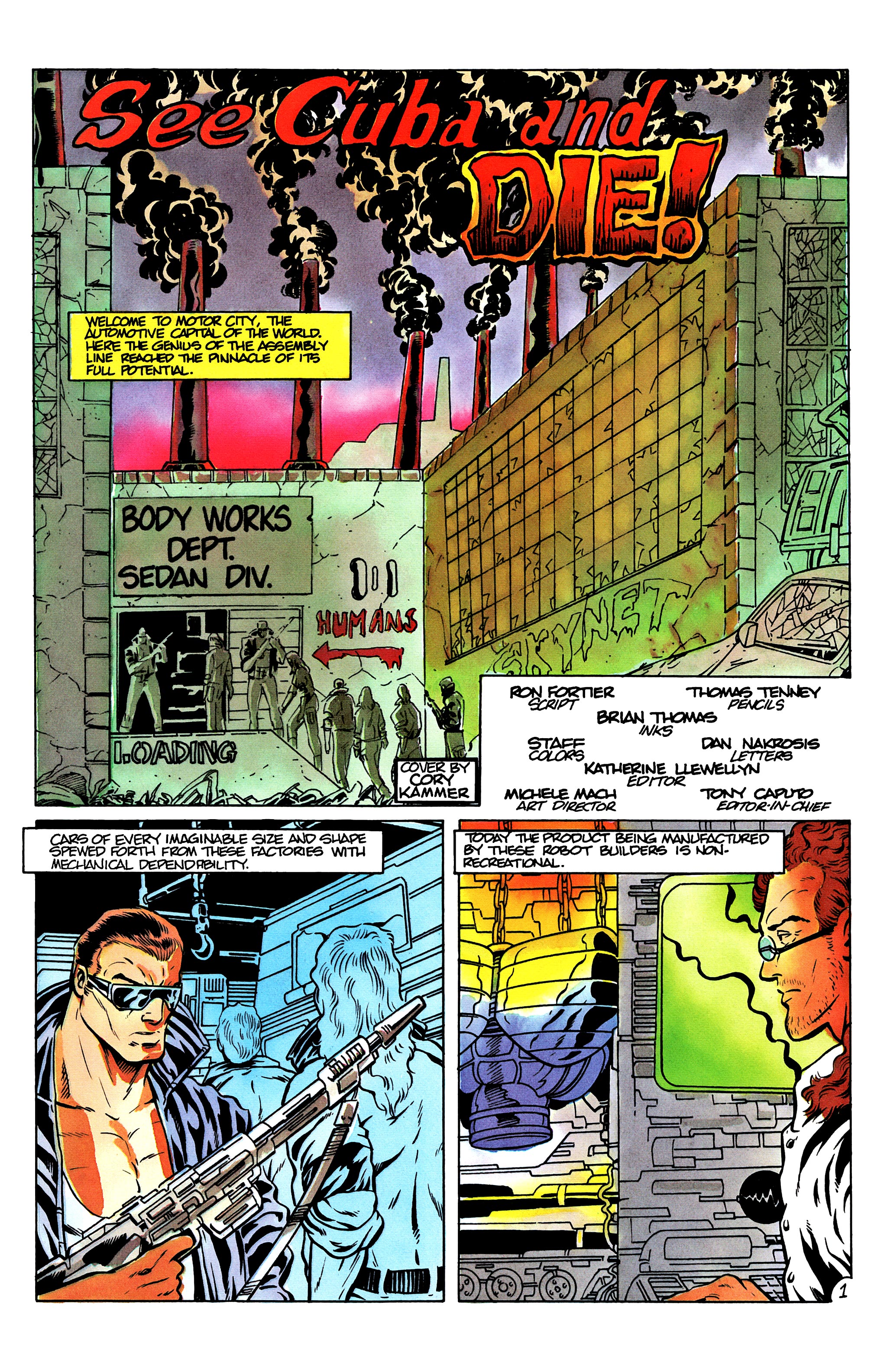 Read online The Terminator (1988) comic -  Issue #15 - 3