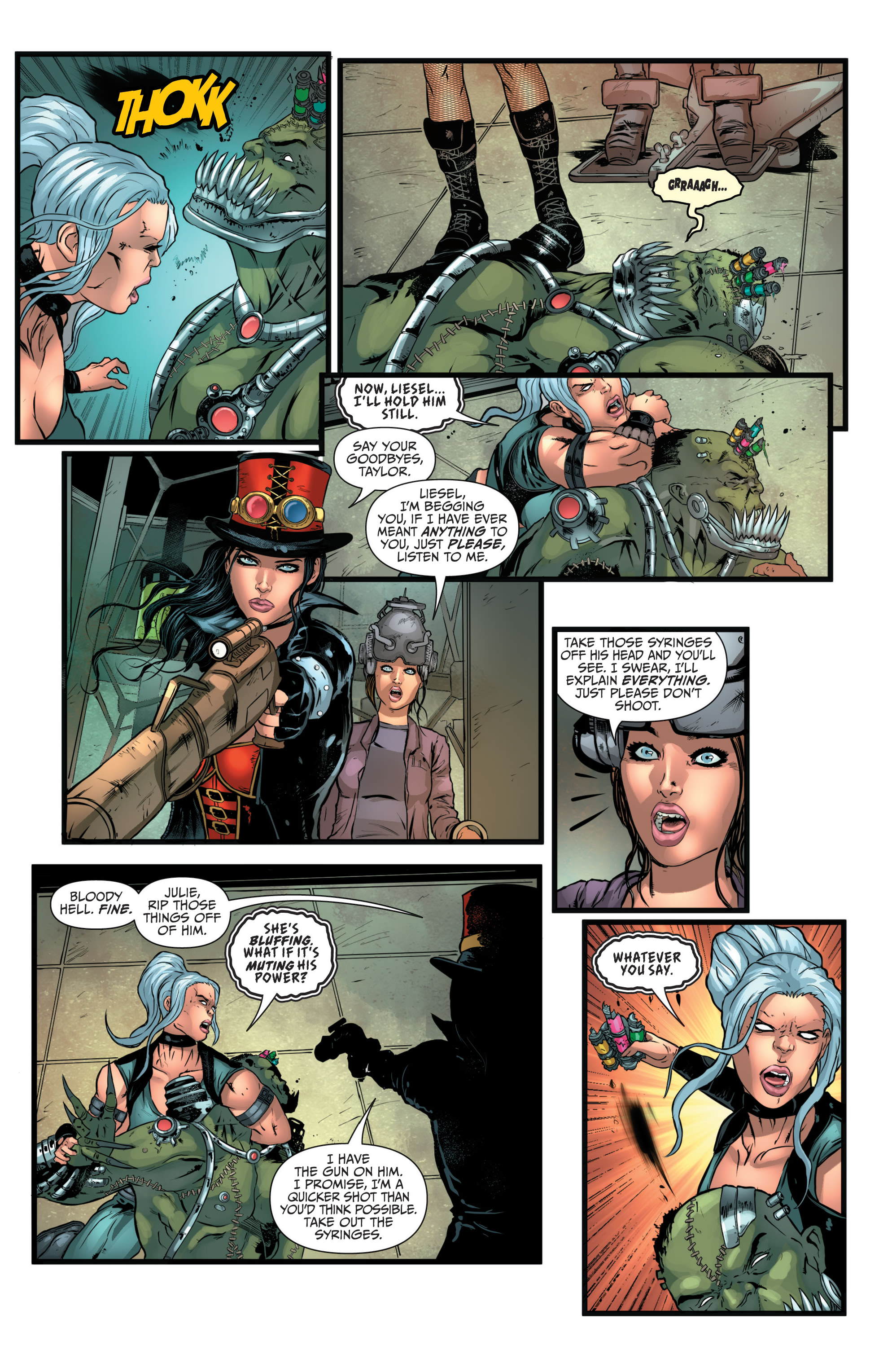 Read online Van Helsing Annual: Sins of the Father comic -  Issue # Full - 46