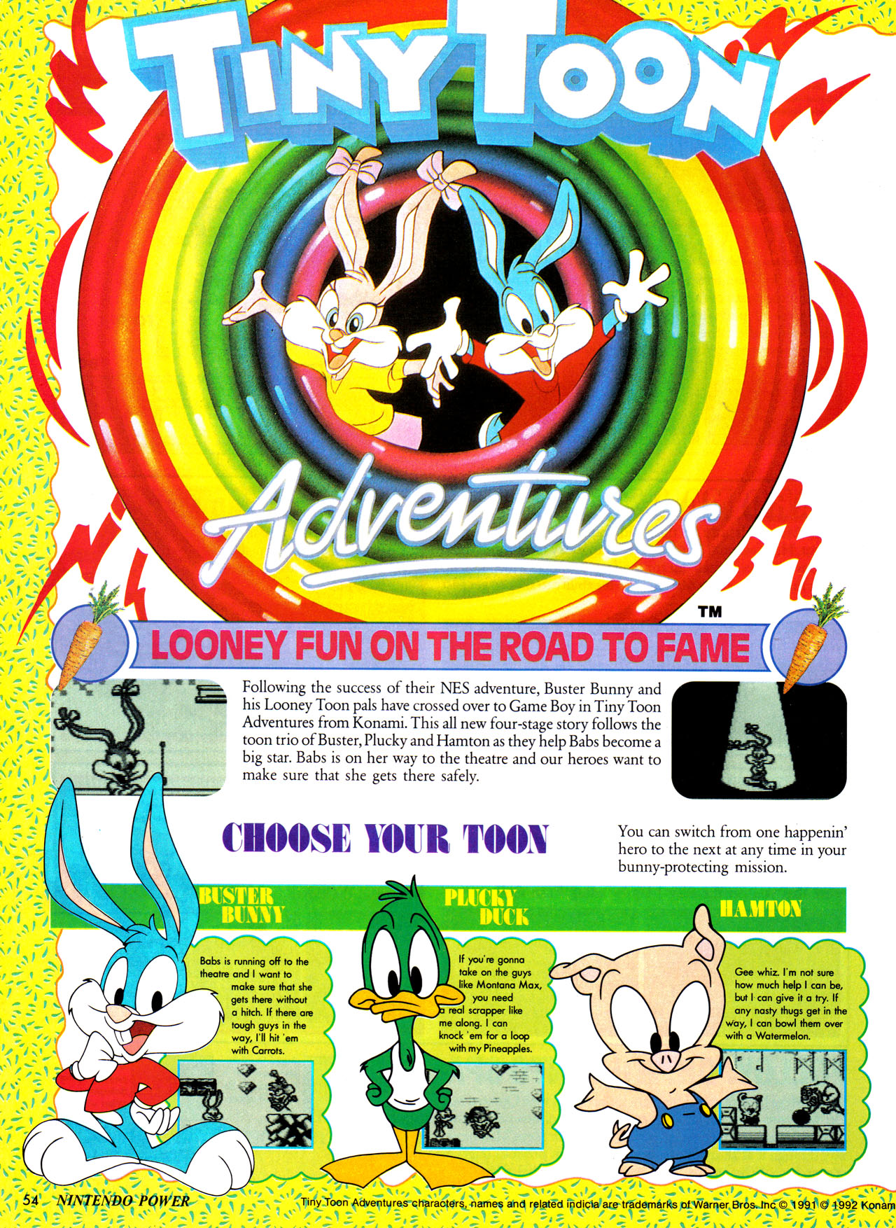 Read online Nintendo Power comic -  Issue #34 - 56