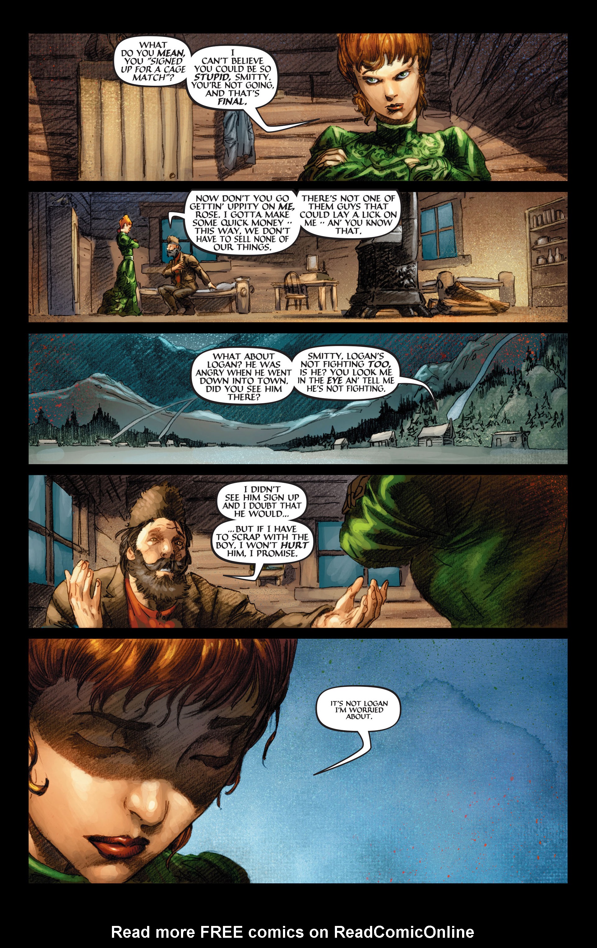 Read online Wolverine: The Origin comic -  Issue #6 - 7