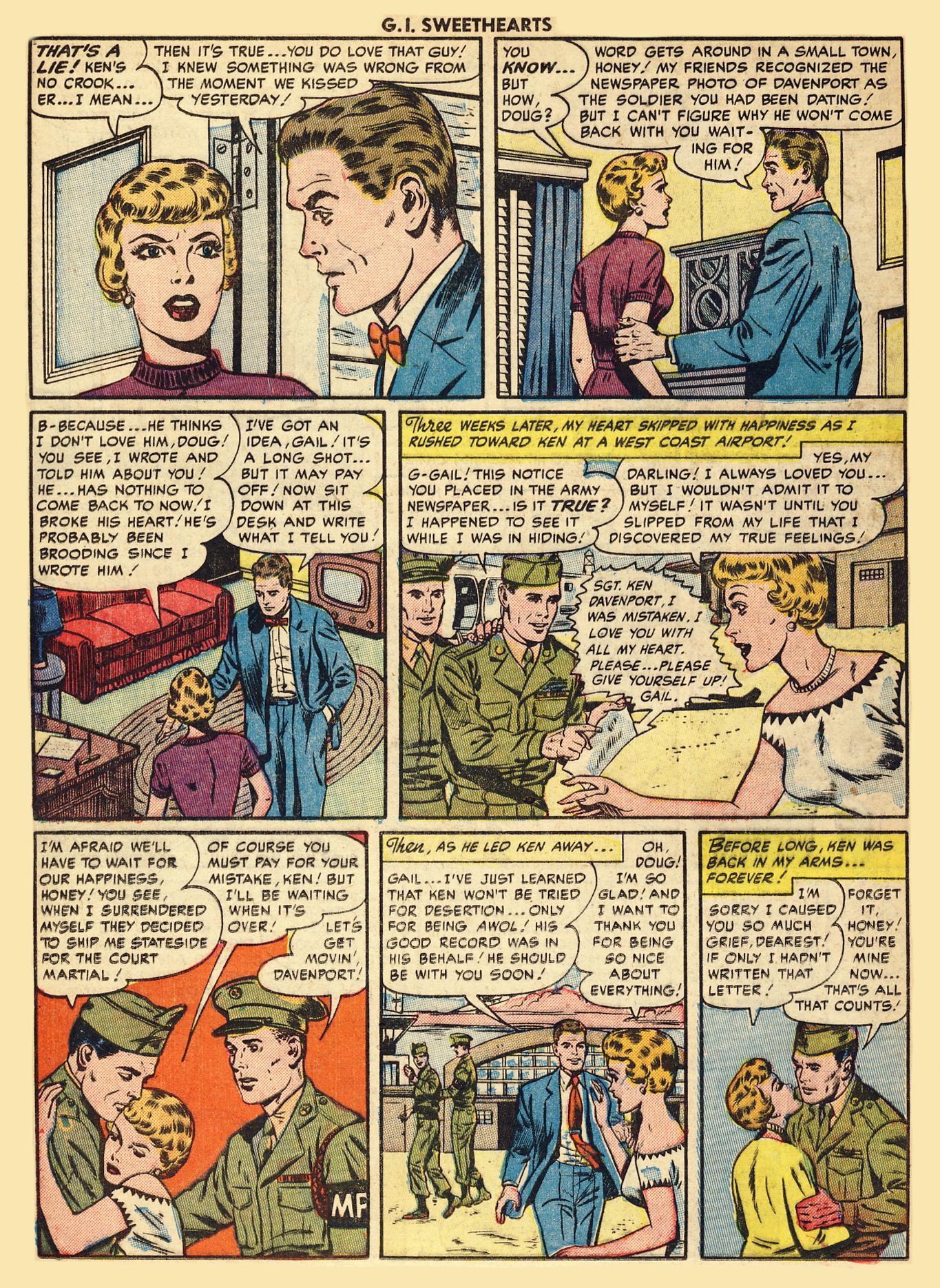 Read online G.I. Sweethearts comic -  Issue #41 - 24