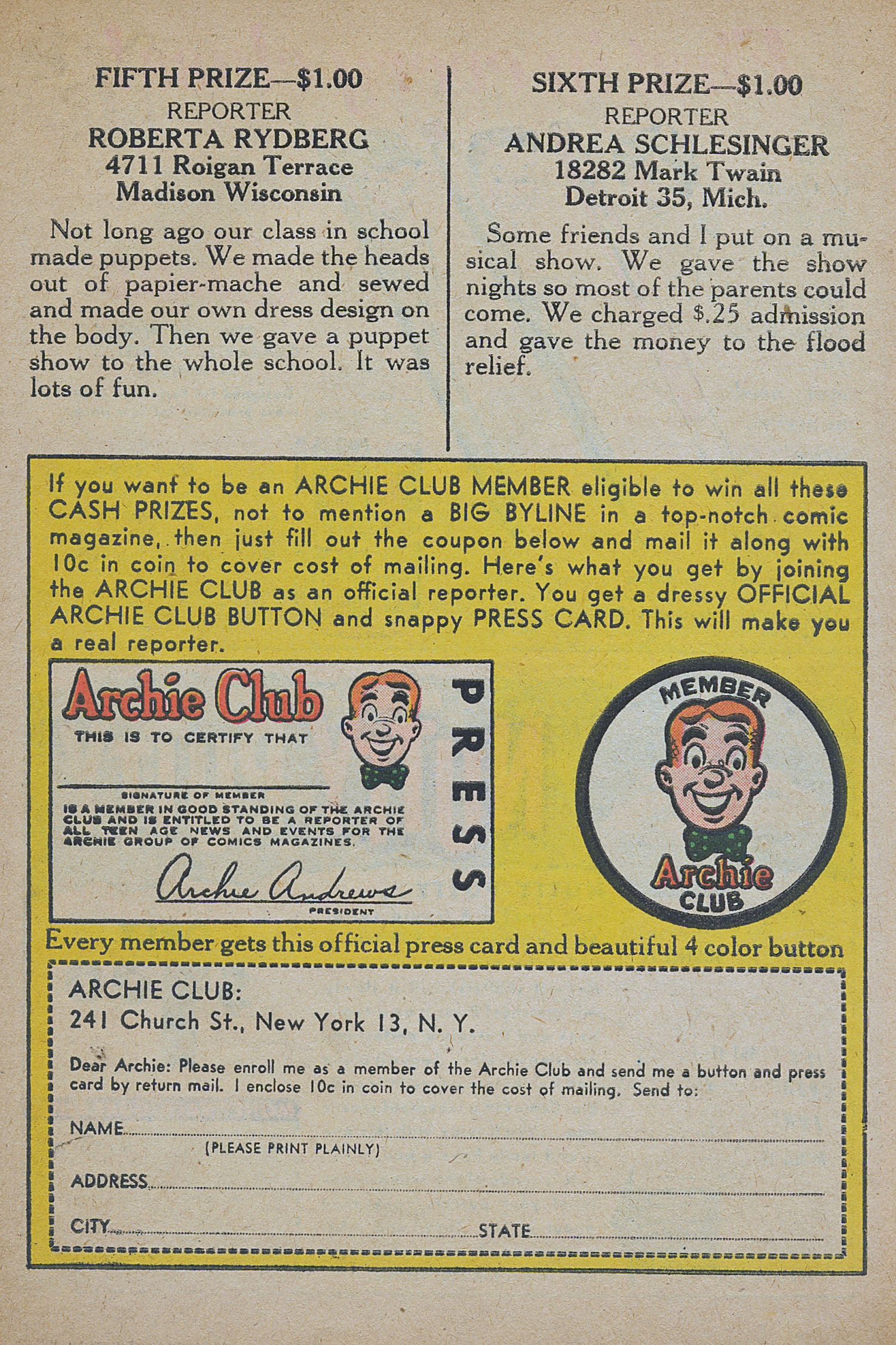 Read online Pep Comics comic -  Issue #118 - 27