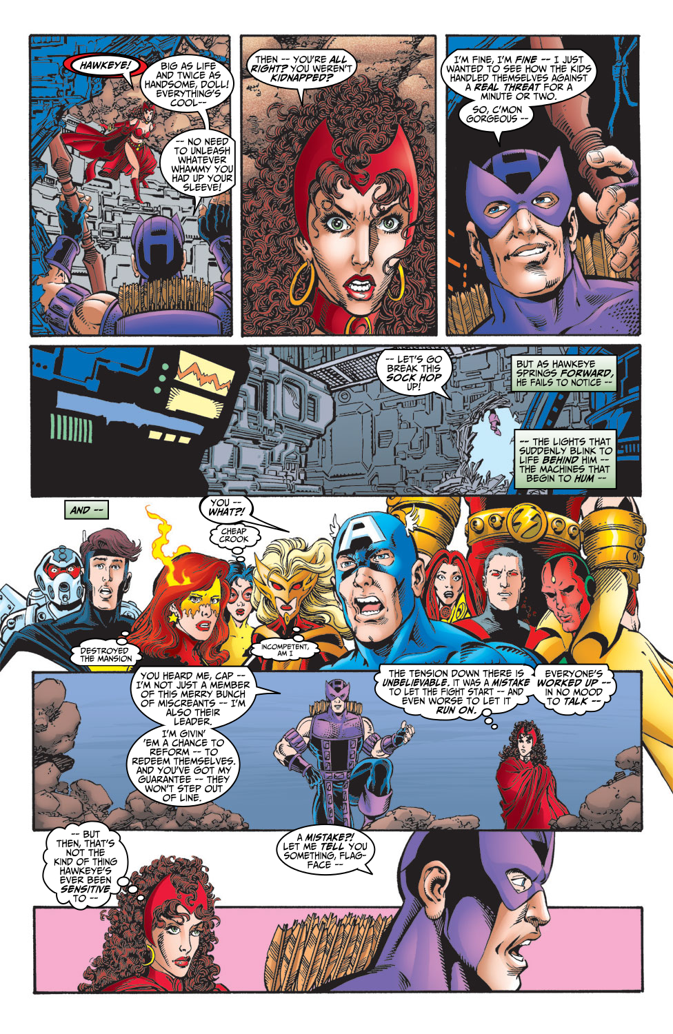 Read online Avengers (1998) comic -  Issue #12 - 21