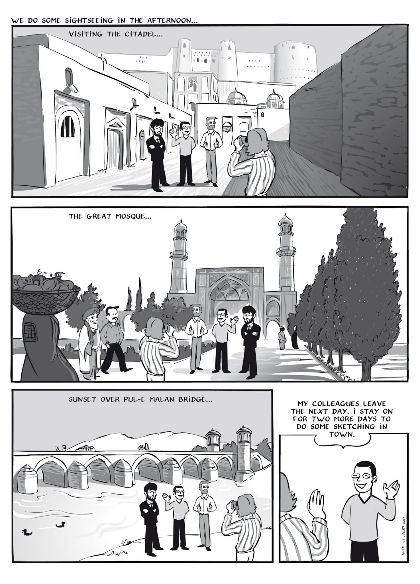 Read online Kabul Disco: How I Managed Not to be Abducted in Afghanistan comic -  Issue # TPB - 84