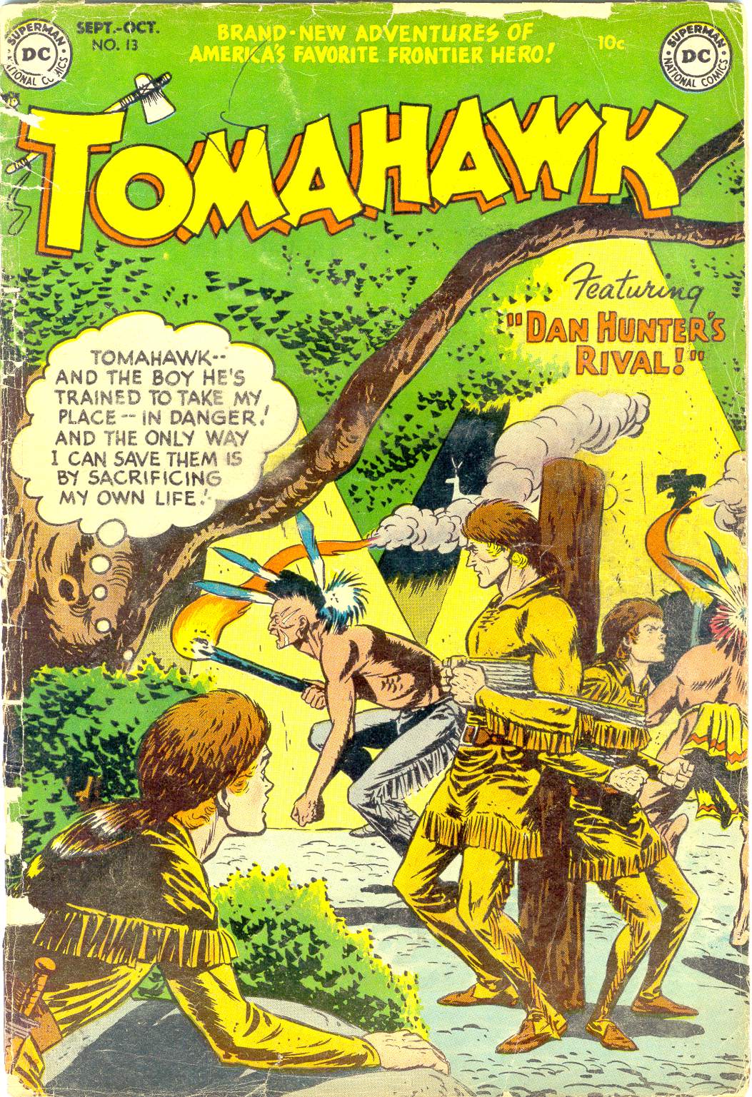 Read online Tomahawk comic -  Issue #13 - 1