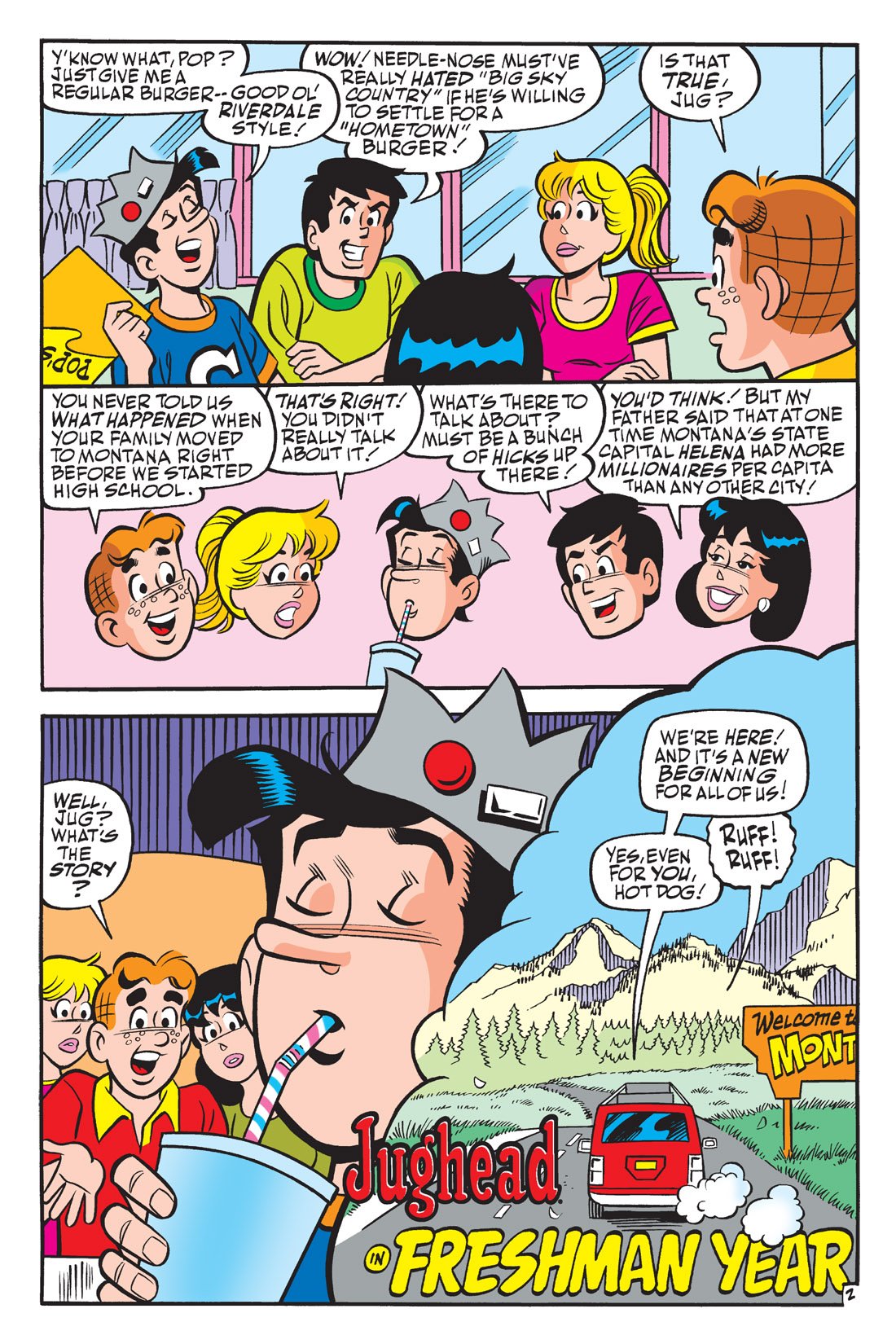 Read online Archie Freshman Year comic -  Issue # TPB 2 - 7