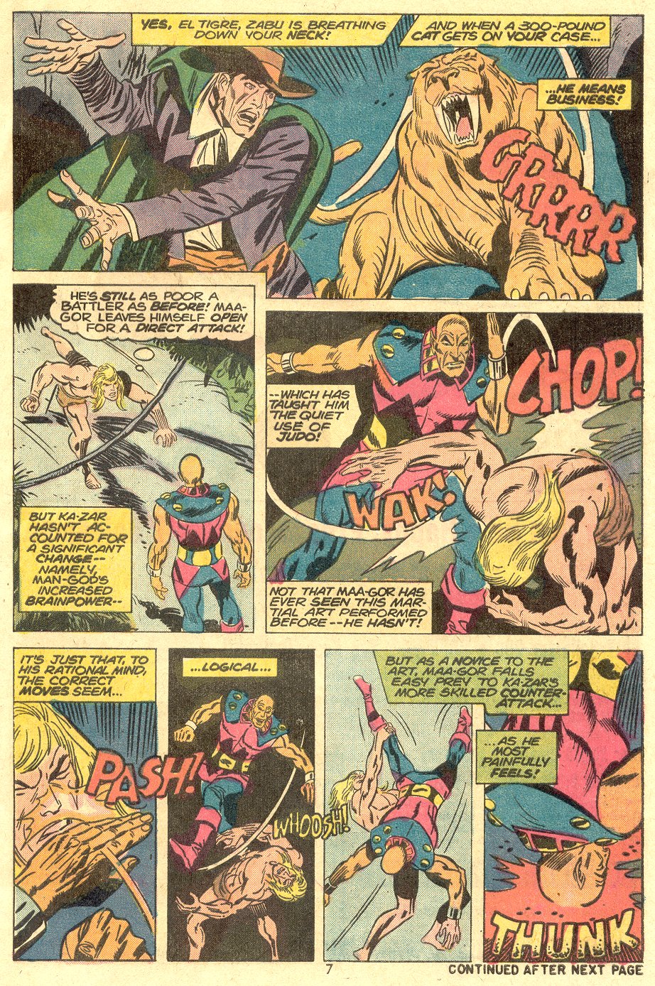 Read online Ka-Zar comic -  Issue #4 - 6
