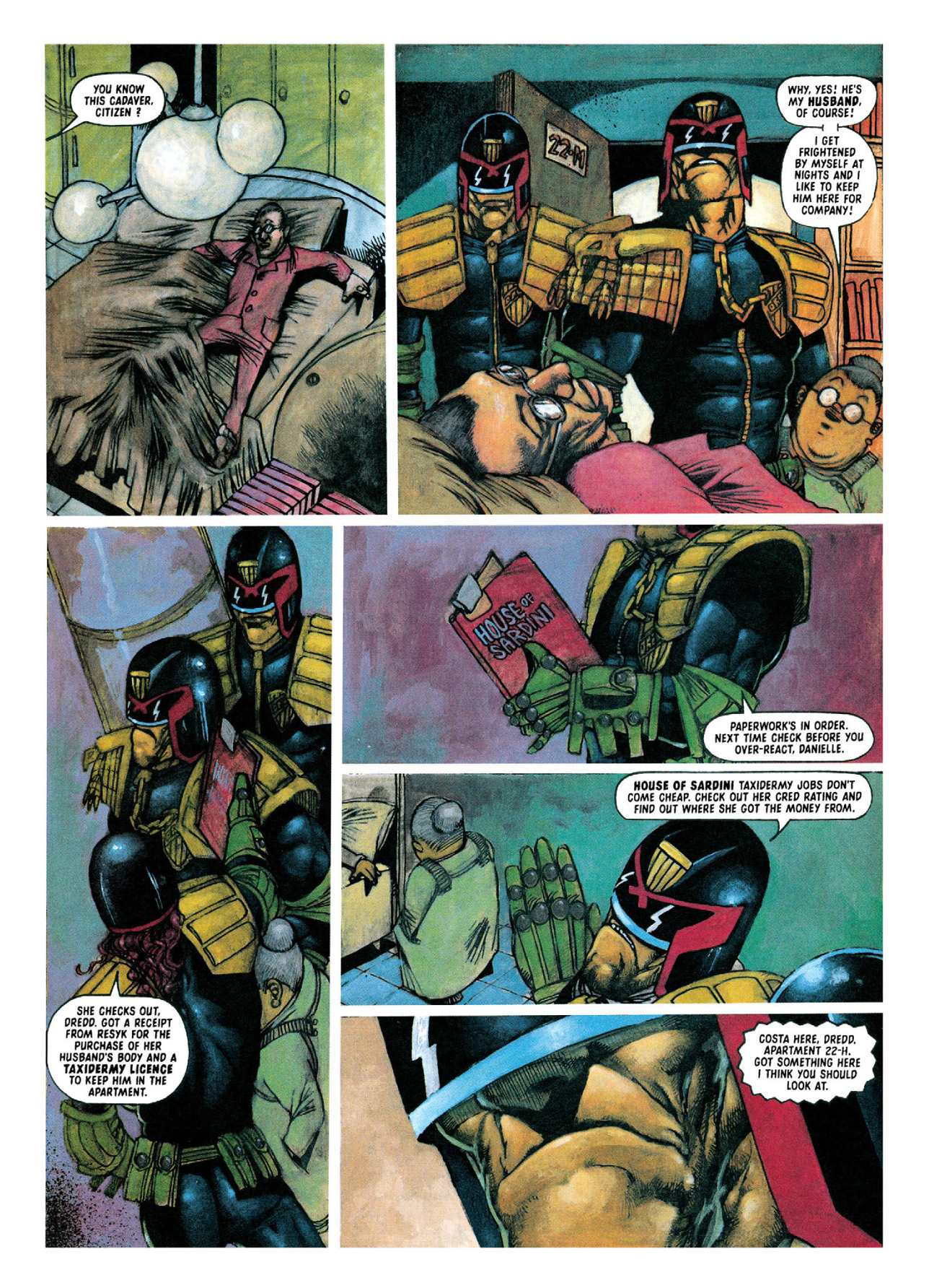 Read online Judge Dredd: The Complete Case Files comic -  Issue # TPB 26 - 310