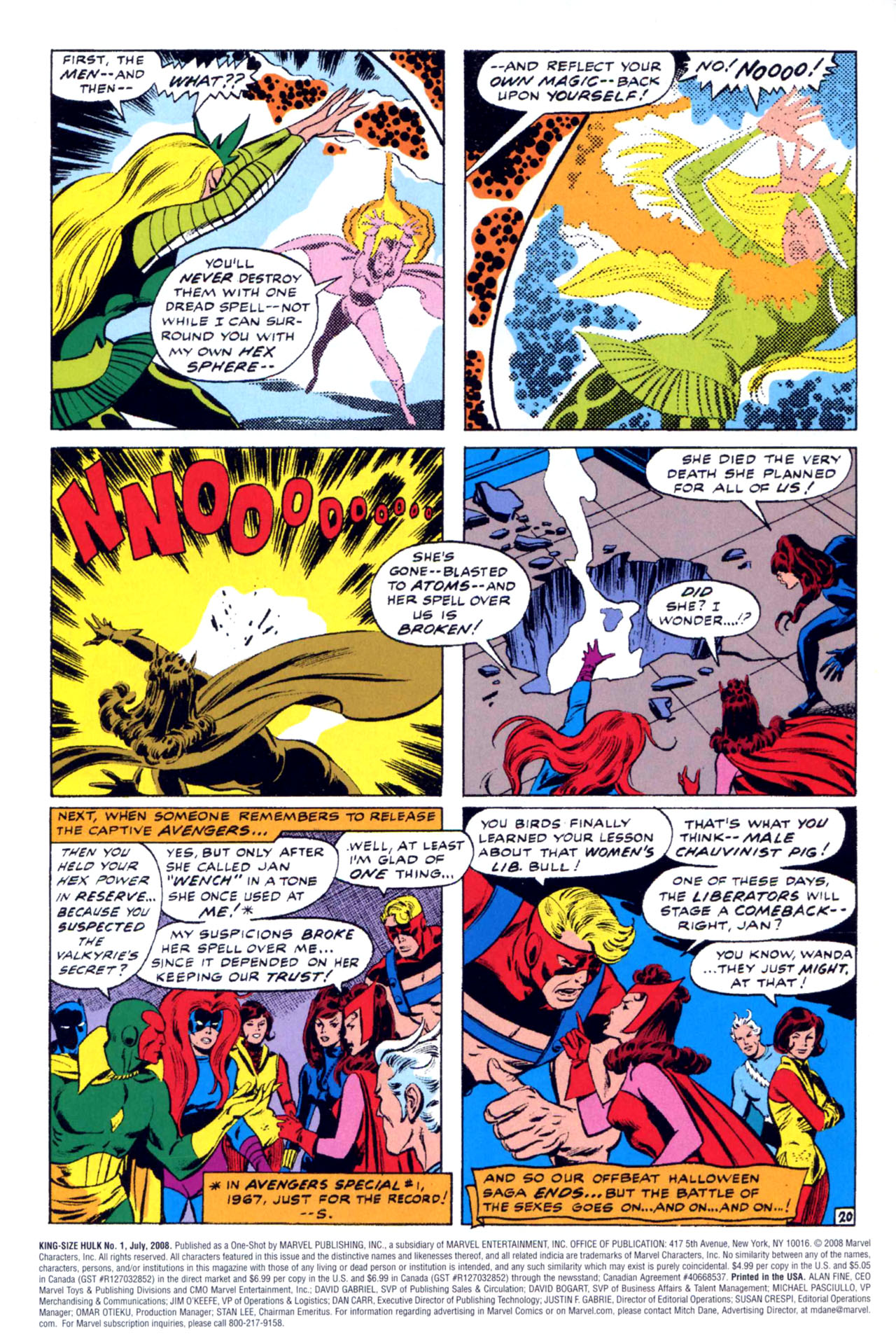 Read online King-Size Hulk comic -  Issue # Full - 91