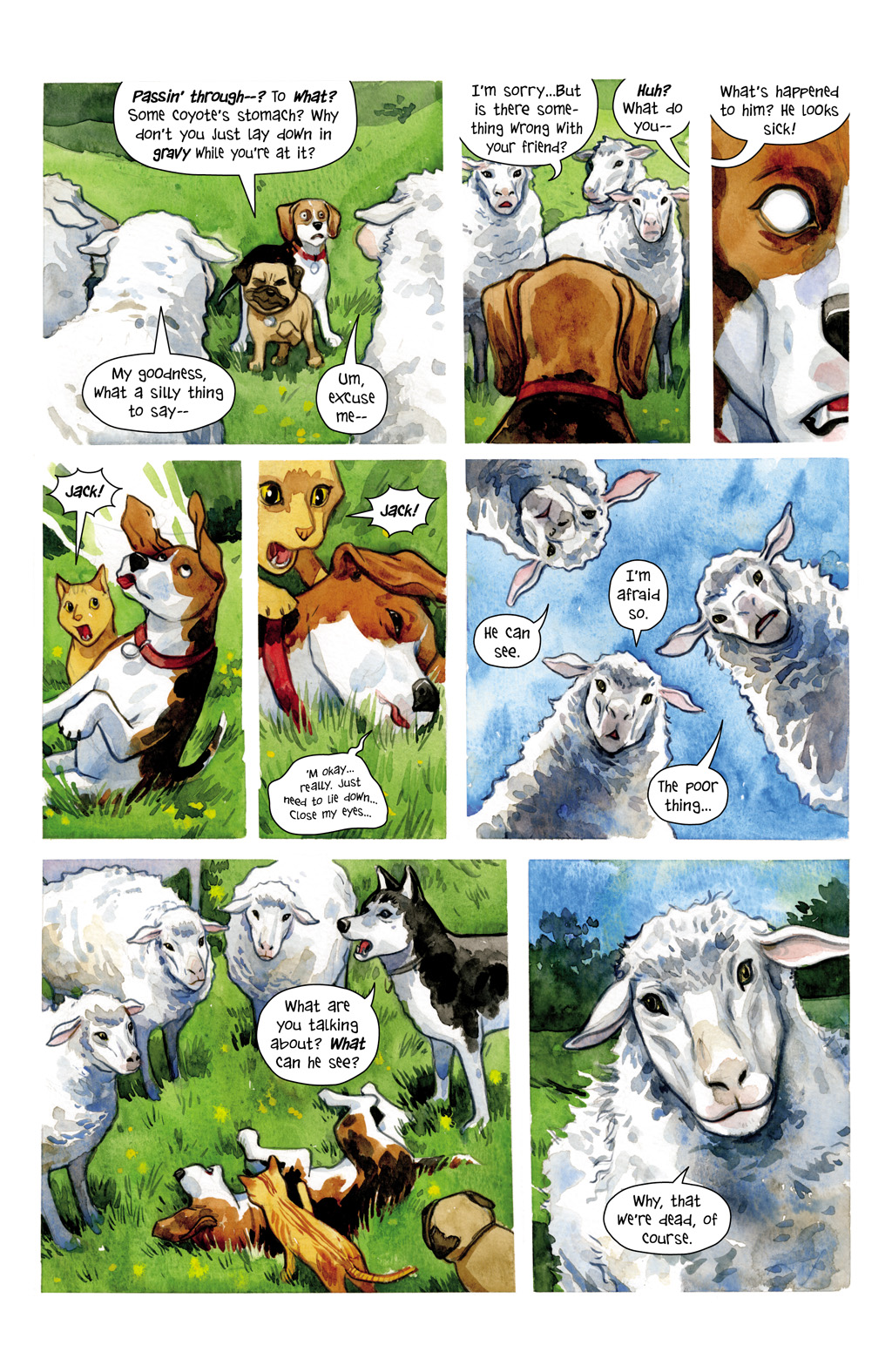 Read online Beasts of Burden: Neighborhood Watch comic -  Issue # Full - 22