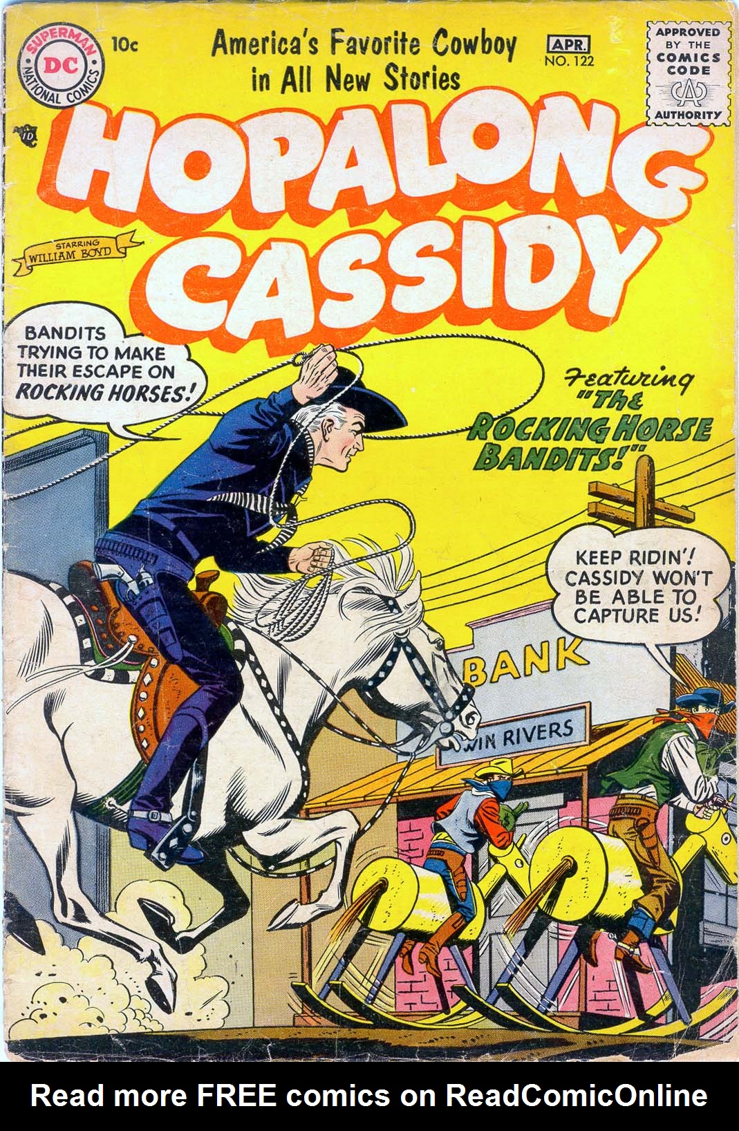 Read online Hopalong Cassidy comic -  Issue #122 - 1