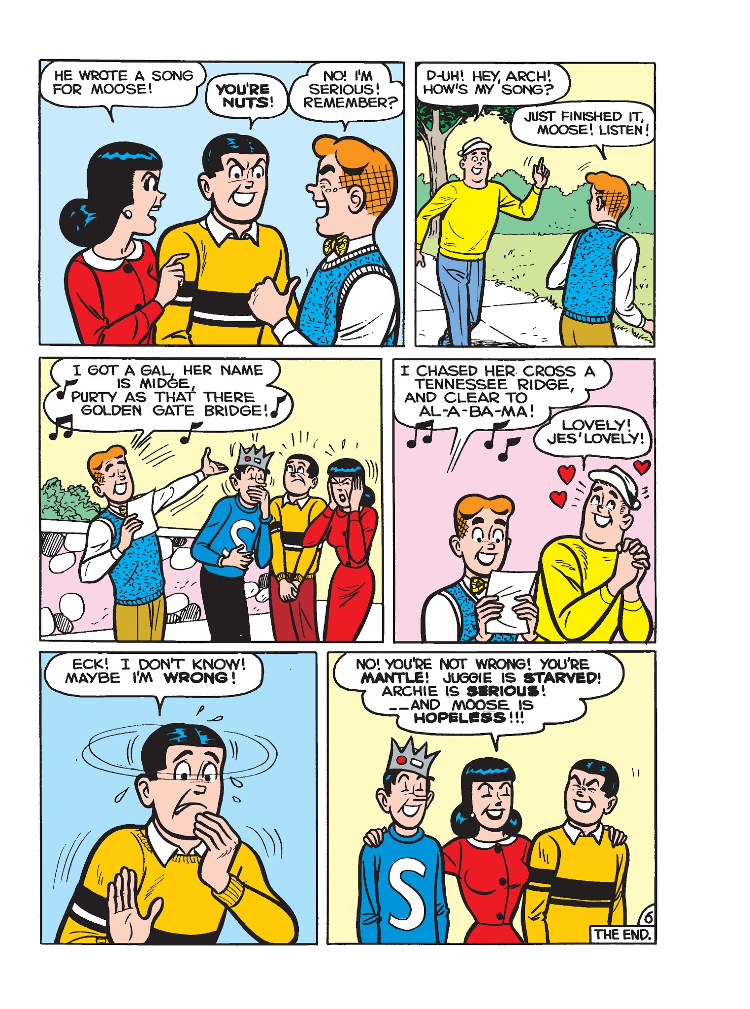 Read online Archie's Funhouse Double Digest comic -  Issue #26 - 142
