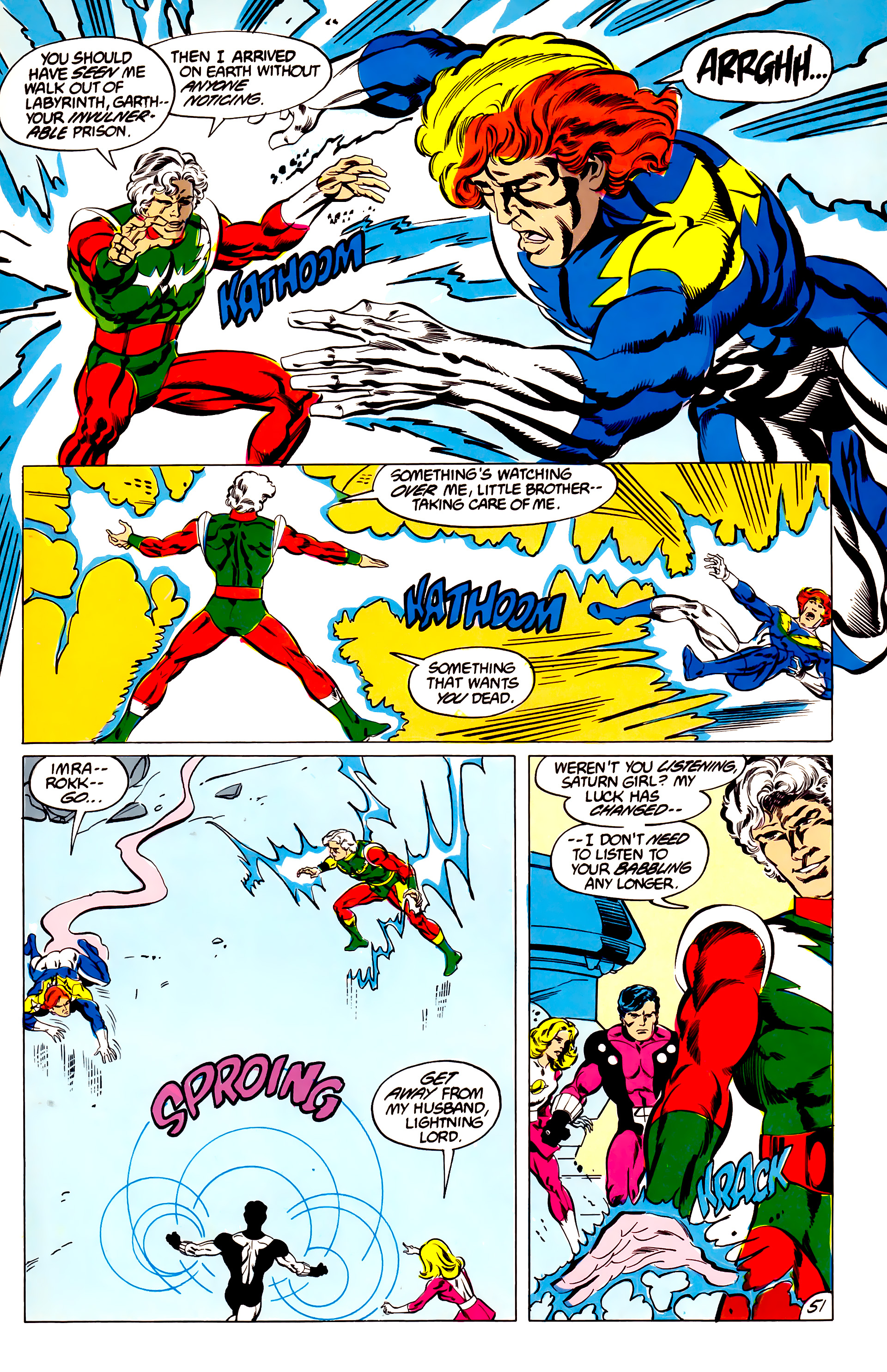 Read online Legion of Super-Heroes (1984) comic -  Issue #45 - 51
