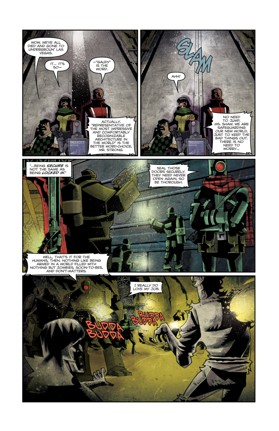 Read online Zombies vs Robots: Undercity comic -  Issue #1 - 21