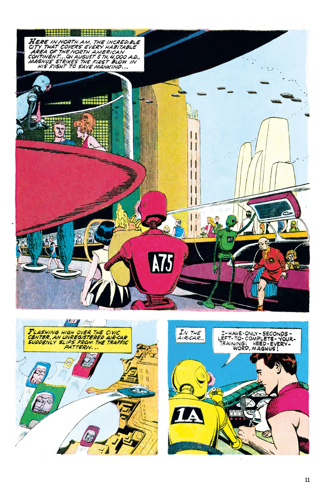 Read online Magnus, Robot Fighter Archives comic -  Issue # TPB 1 (Part 1) - 13