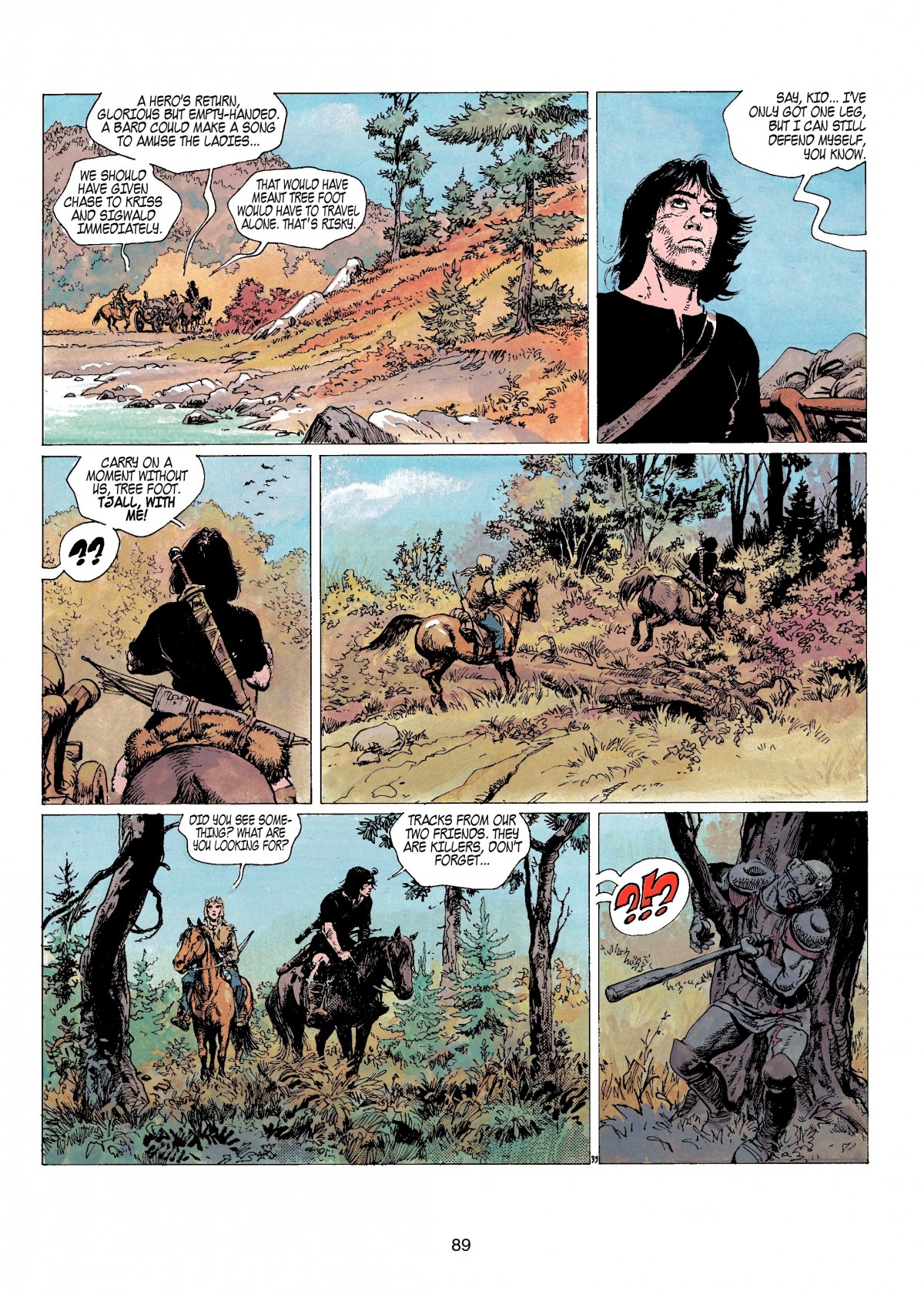 Read online Thorgal comic -  Issue #4 - 91