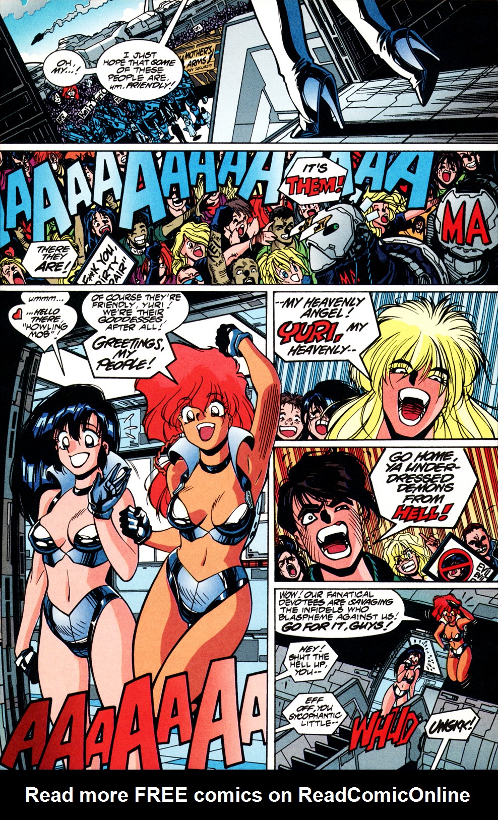 Read online Dirty Pair: Fatal But Not Serious comic -  Issue #2 - 6