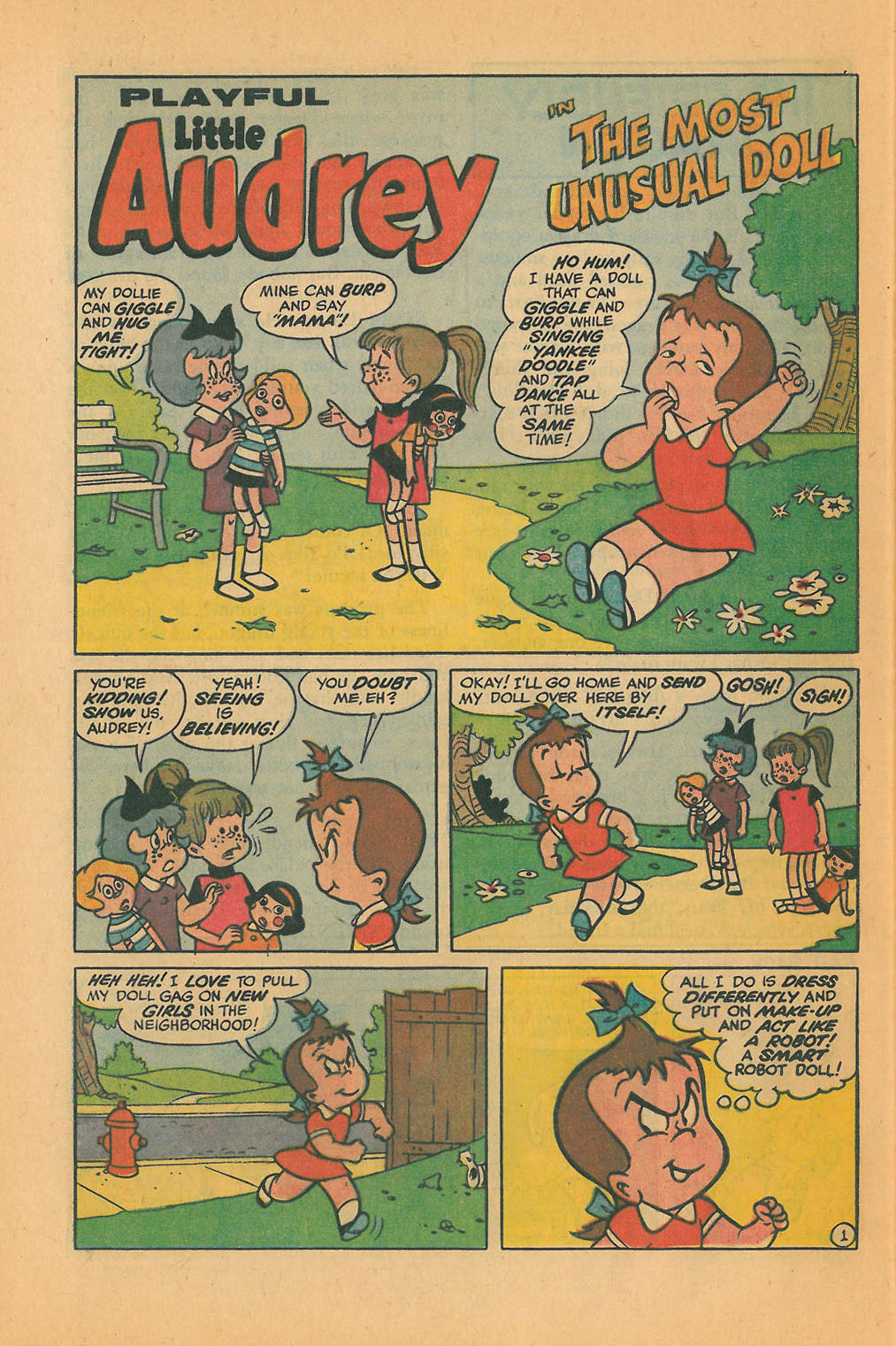 Read online Little Audrey And Melvin comic -  Issue #36 - 27