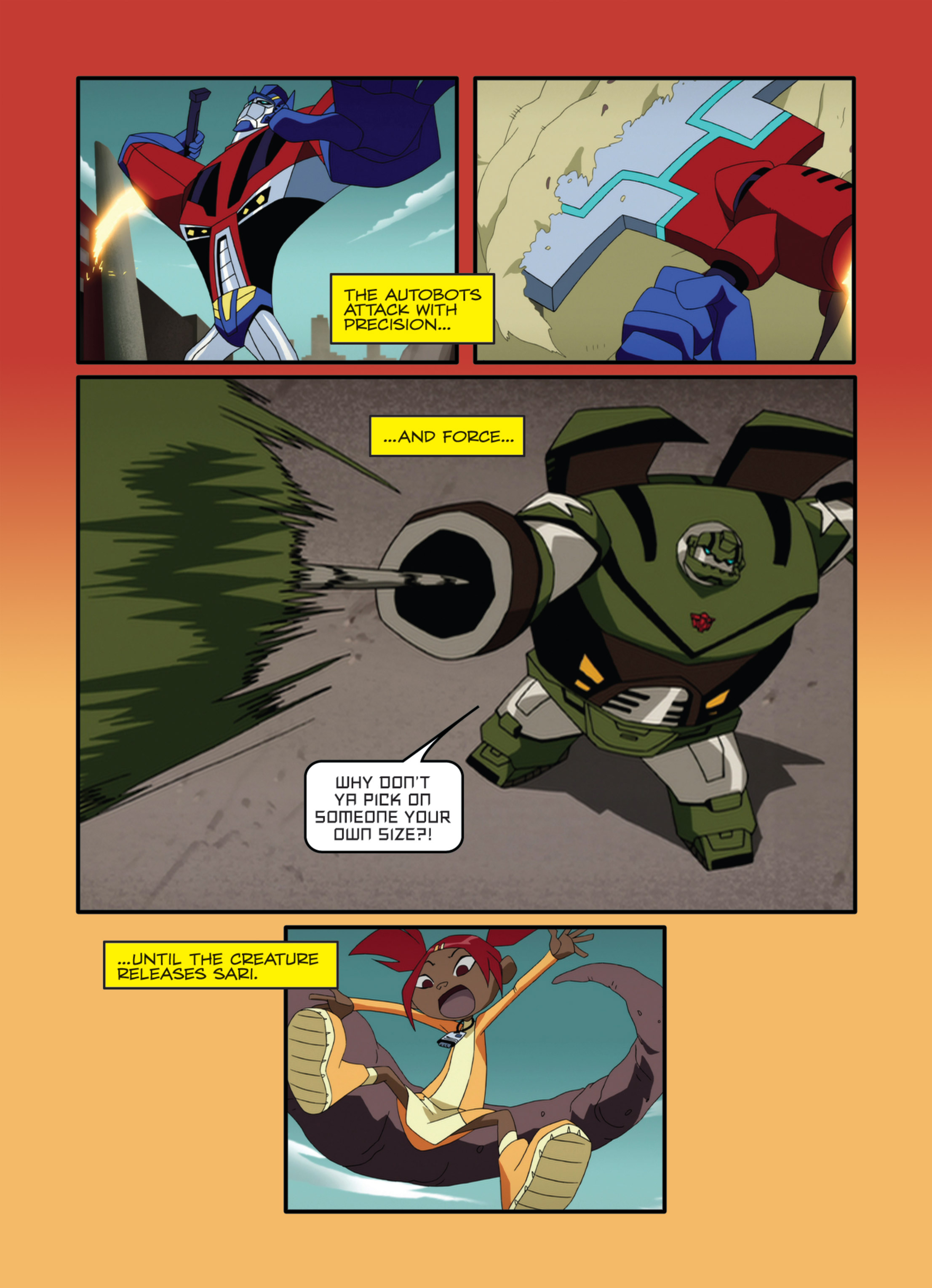 Read online Transformers Animated comic -  Issue #1 - 63