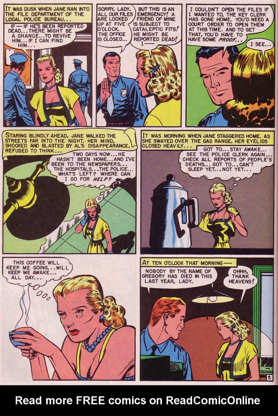 Read online Crime SuspenStories comic -  Issue #2 - 21