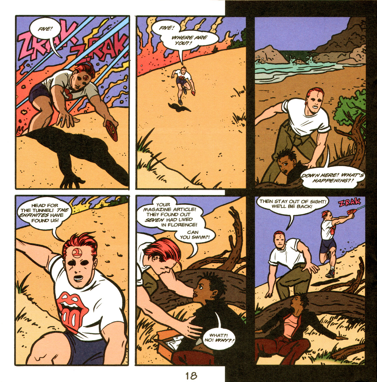 Read online Red Rocket 7 comic -  Issue #1 - 20