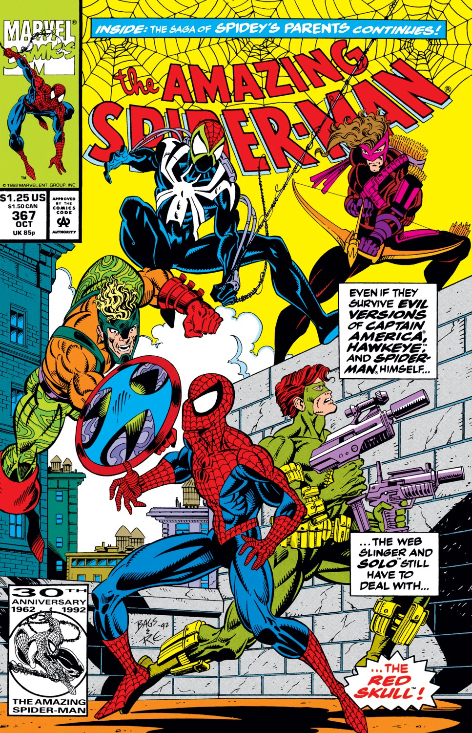 Read online The Amazing Spider-Man (1963) comic -  Issue #367 - 1