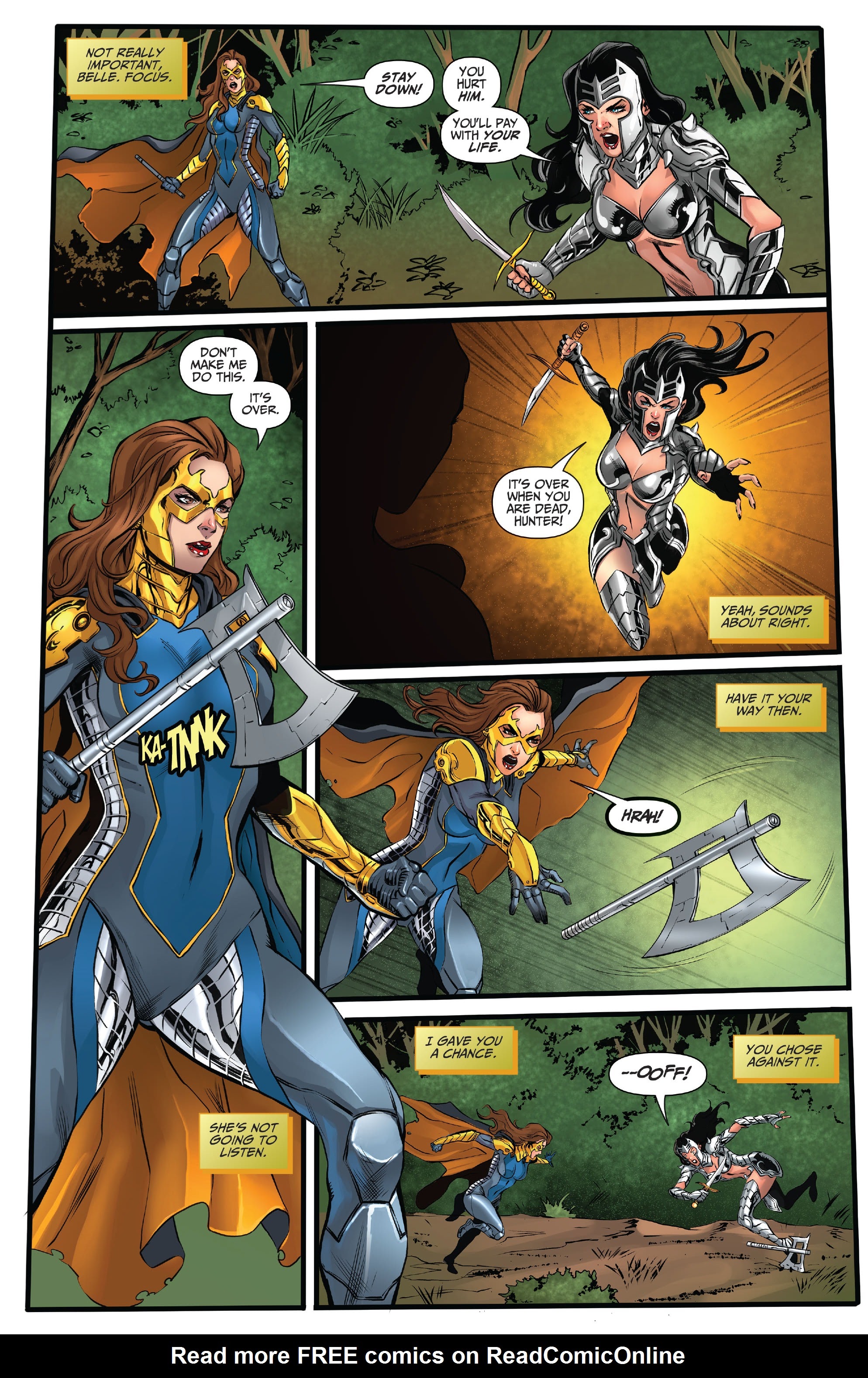 Read online Belle: Dragon Clan comic -  Issue # Full - 28