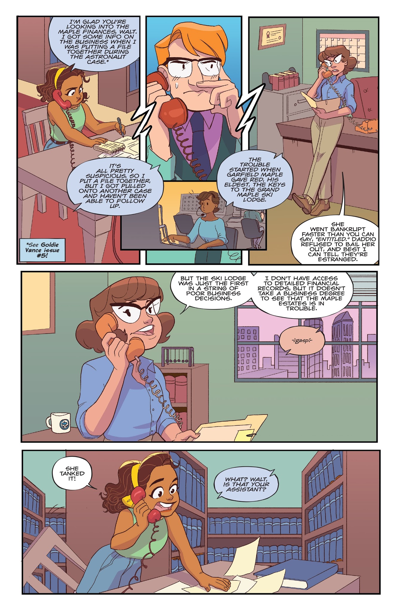 Read online Goldie Vance comic -  Issue # _TPB 3 - 72