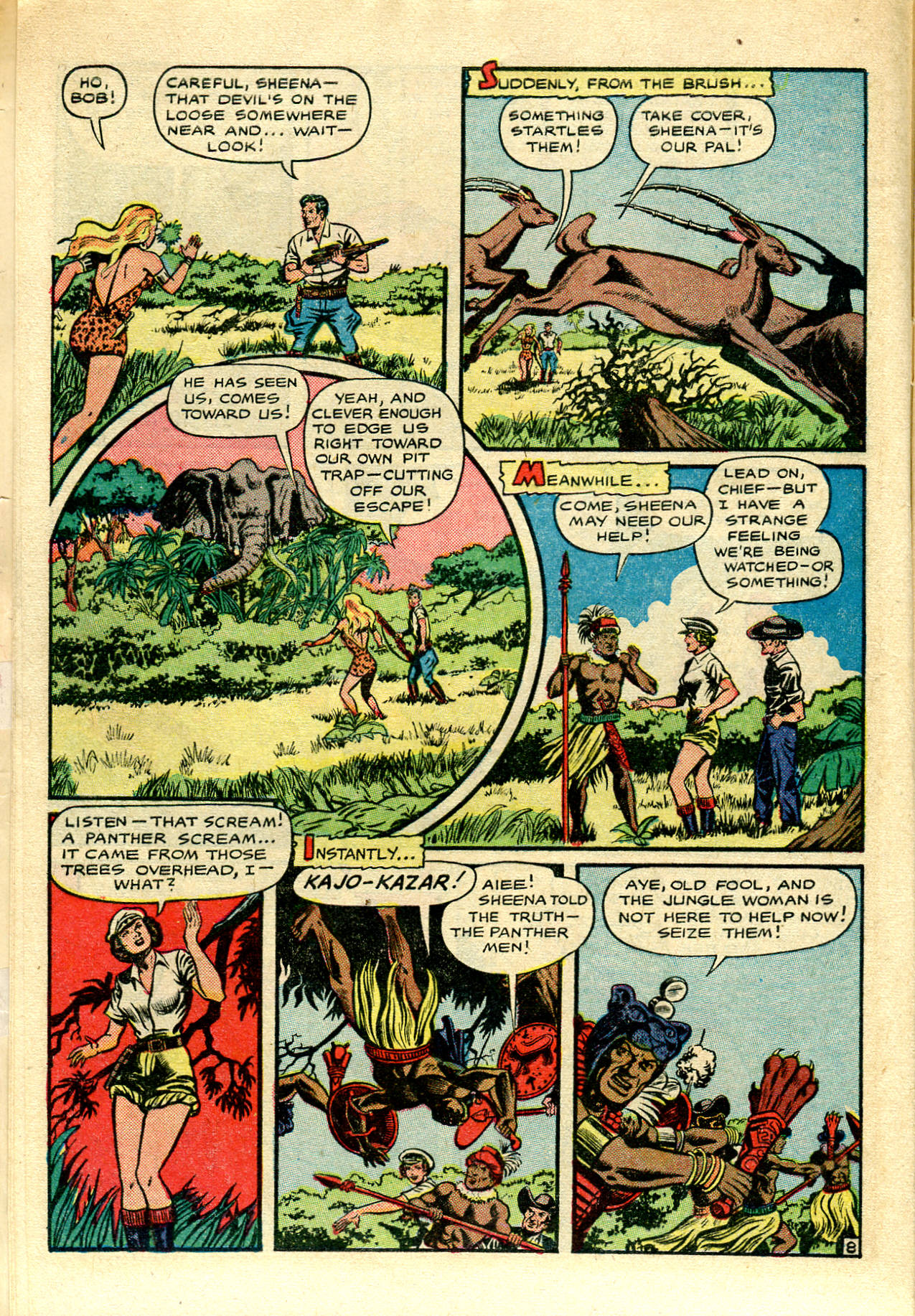 Read online Jumbo Comics comic -  Issue #139 - 10