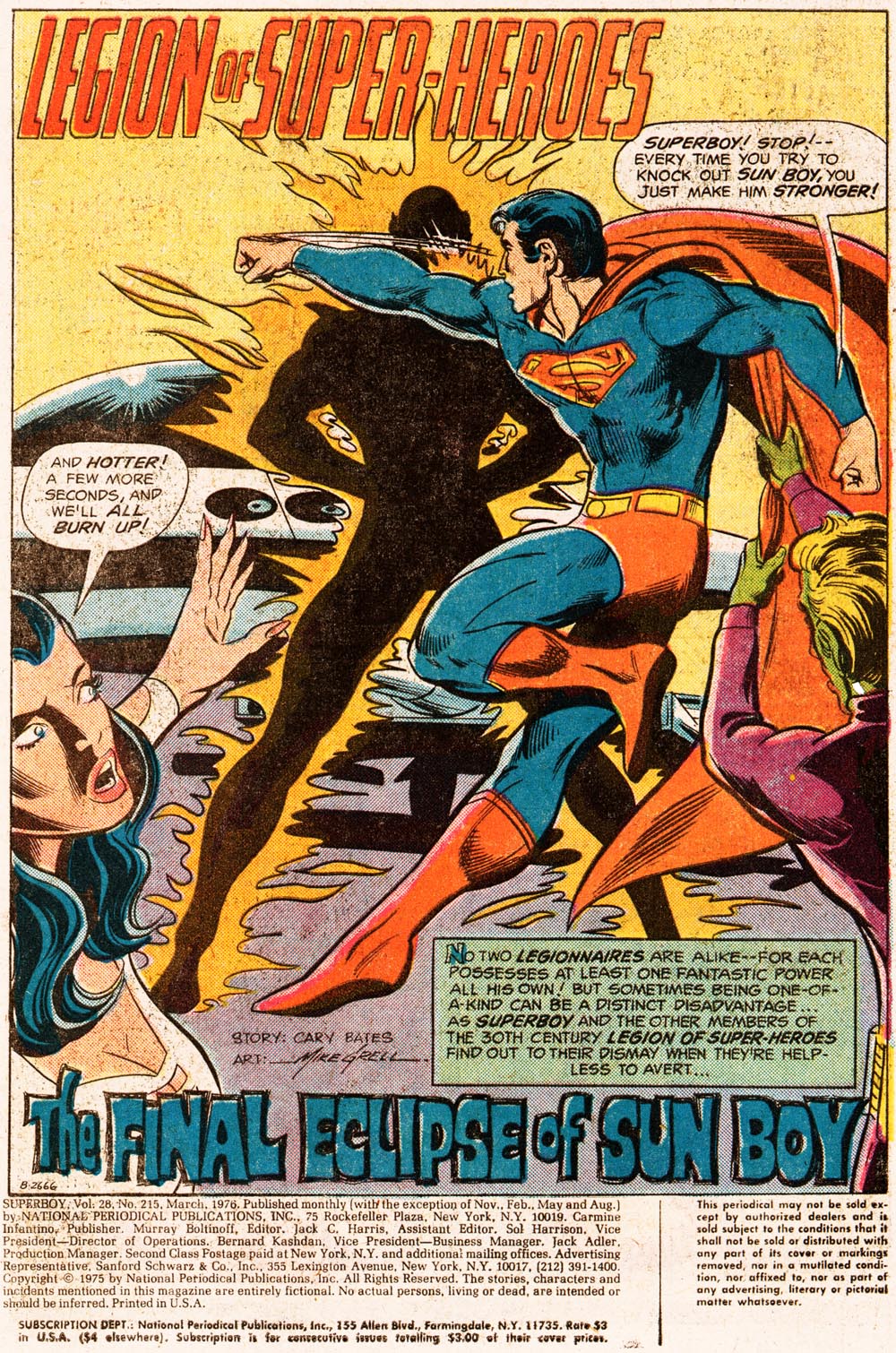 Read online Superboy (1949) comic -  Issue #215 - 2