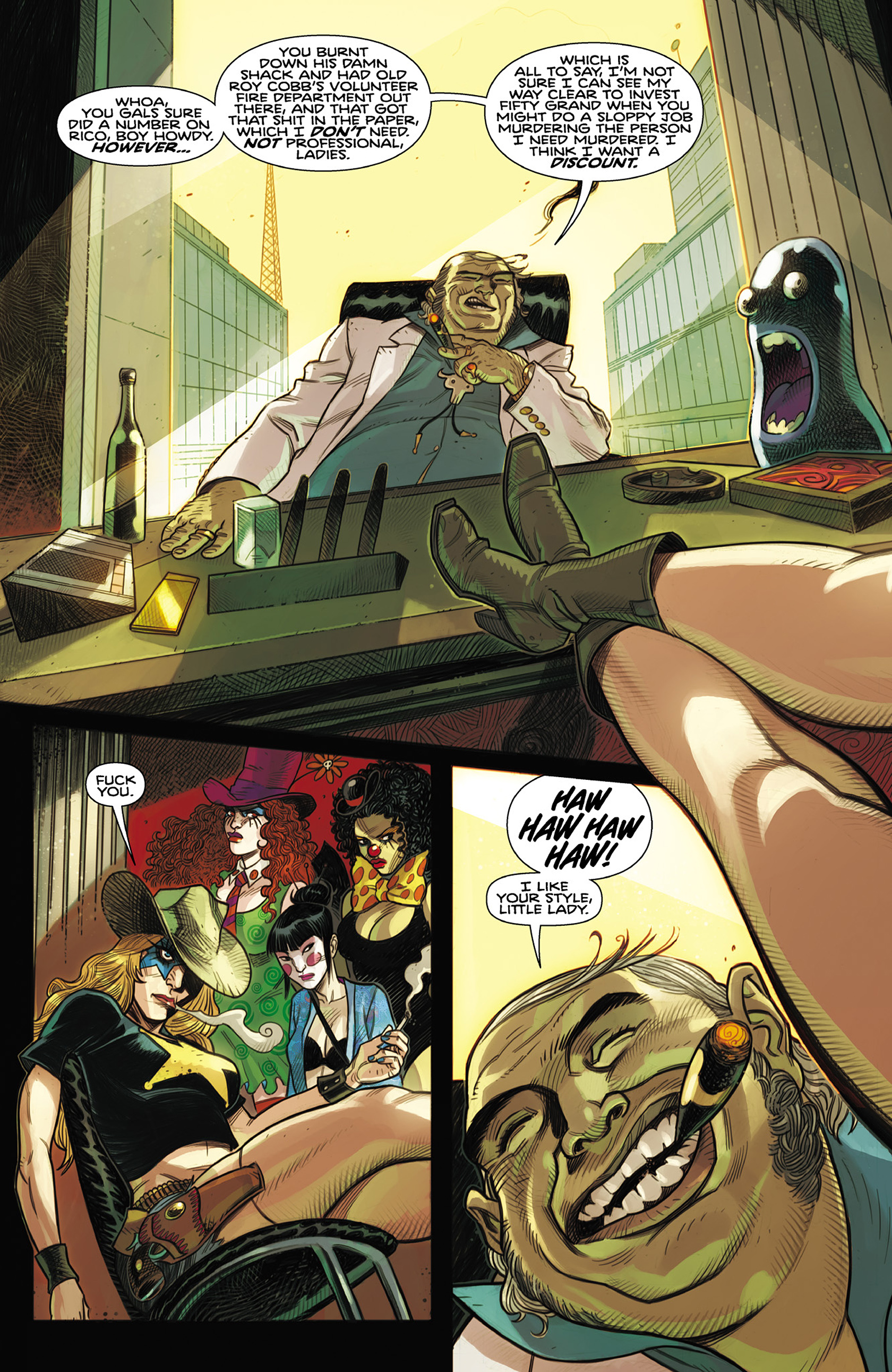 Read online Clown Fatale comic -  Issue #2 - 3