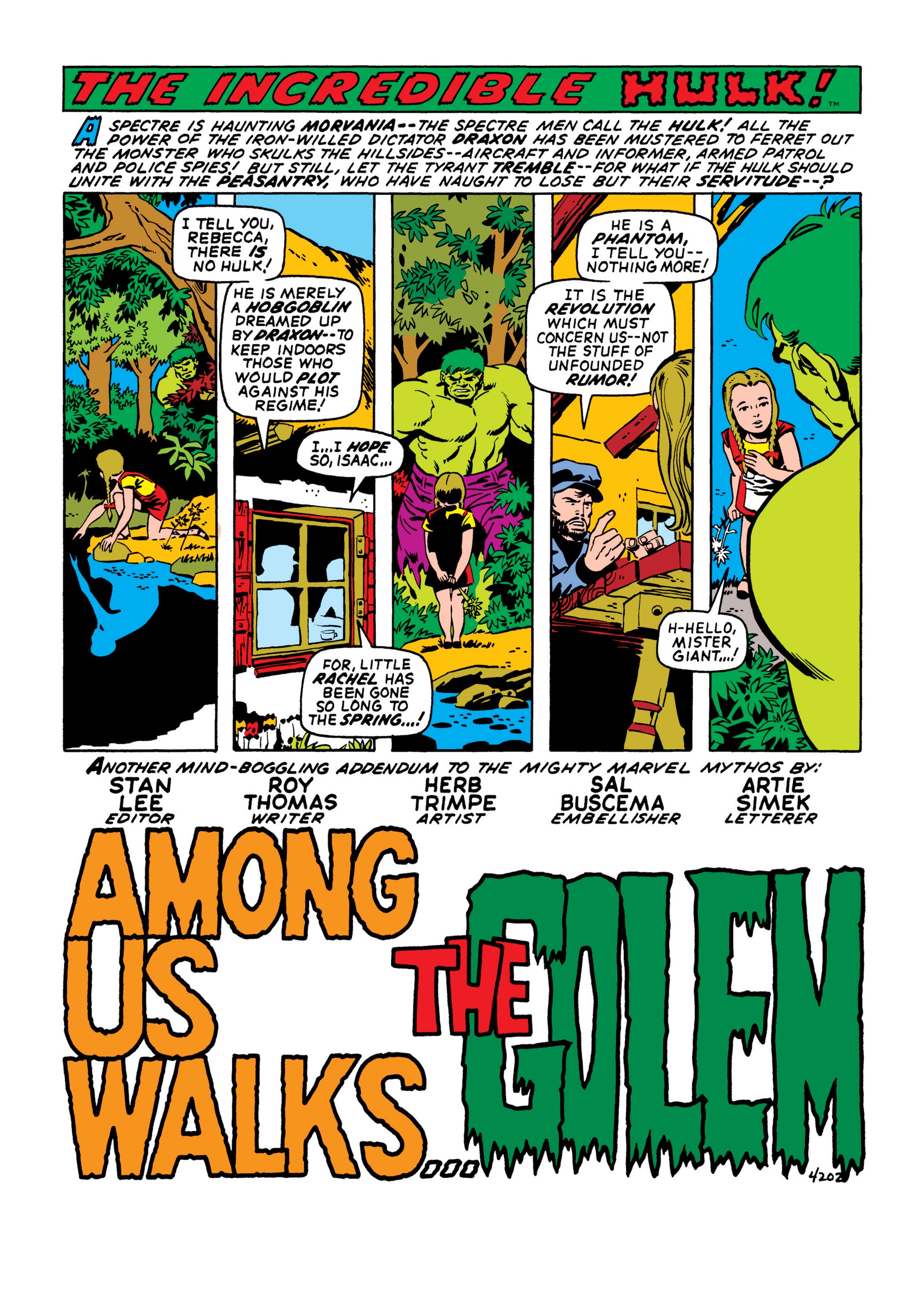 Read online Marvel Masterworks: The Incredible Hulk comic -  Issue # TPB 6 (Part 3) - 55