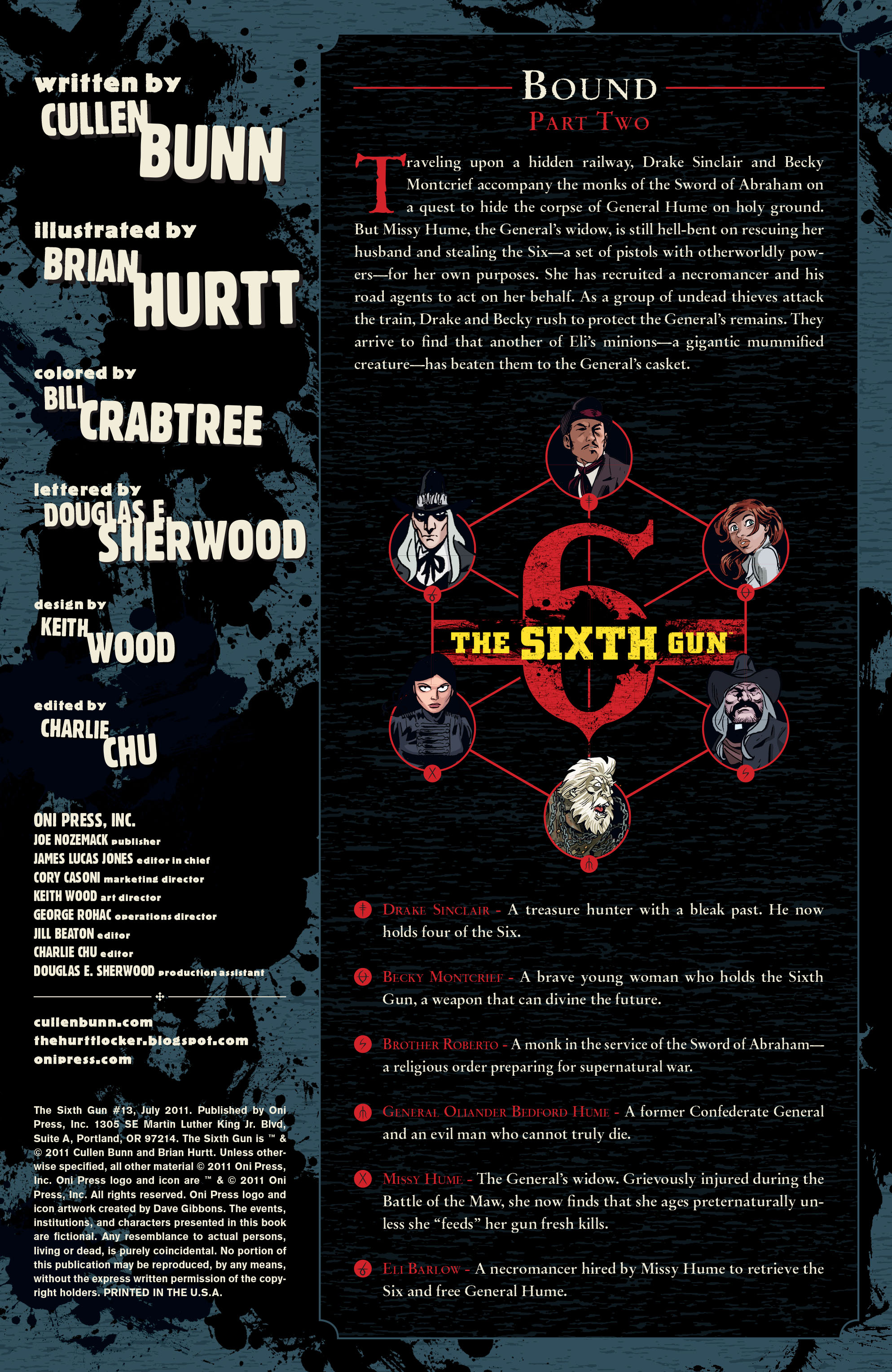 Read online The Sixth Gun comic -  Issue #13 - 2