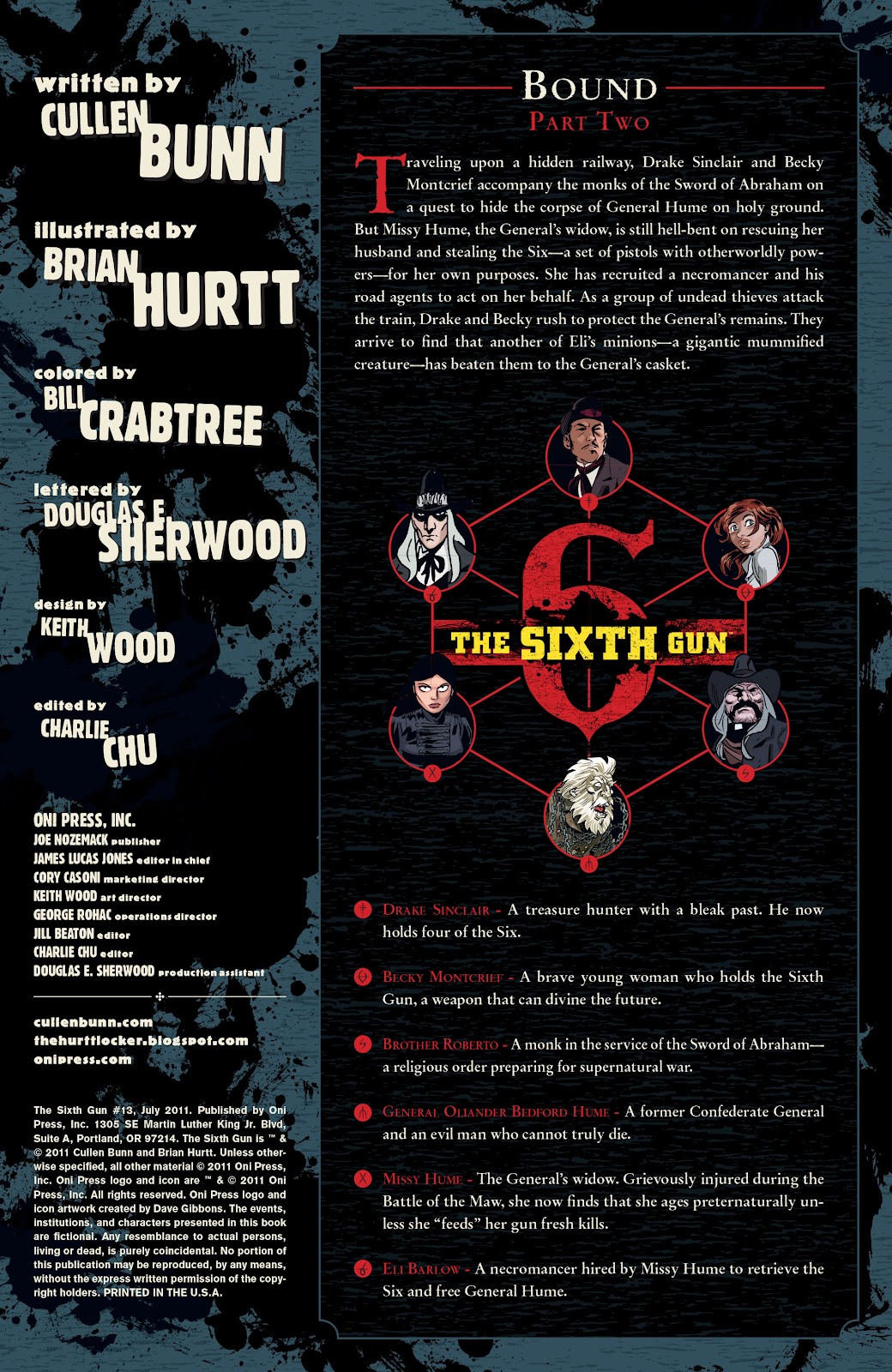 The Sixth Gun issue 13 - Page 2