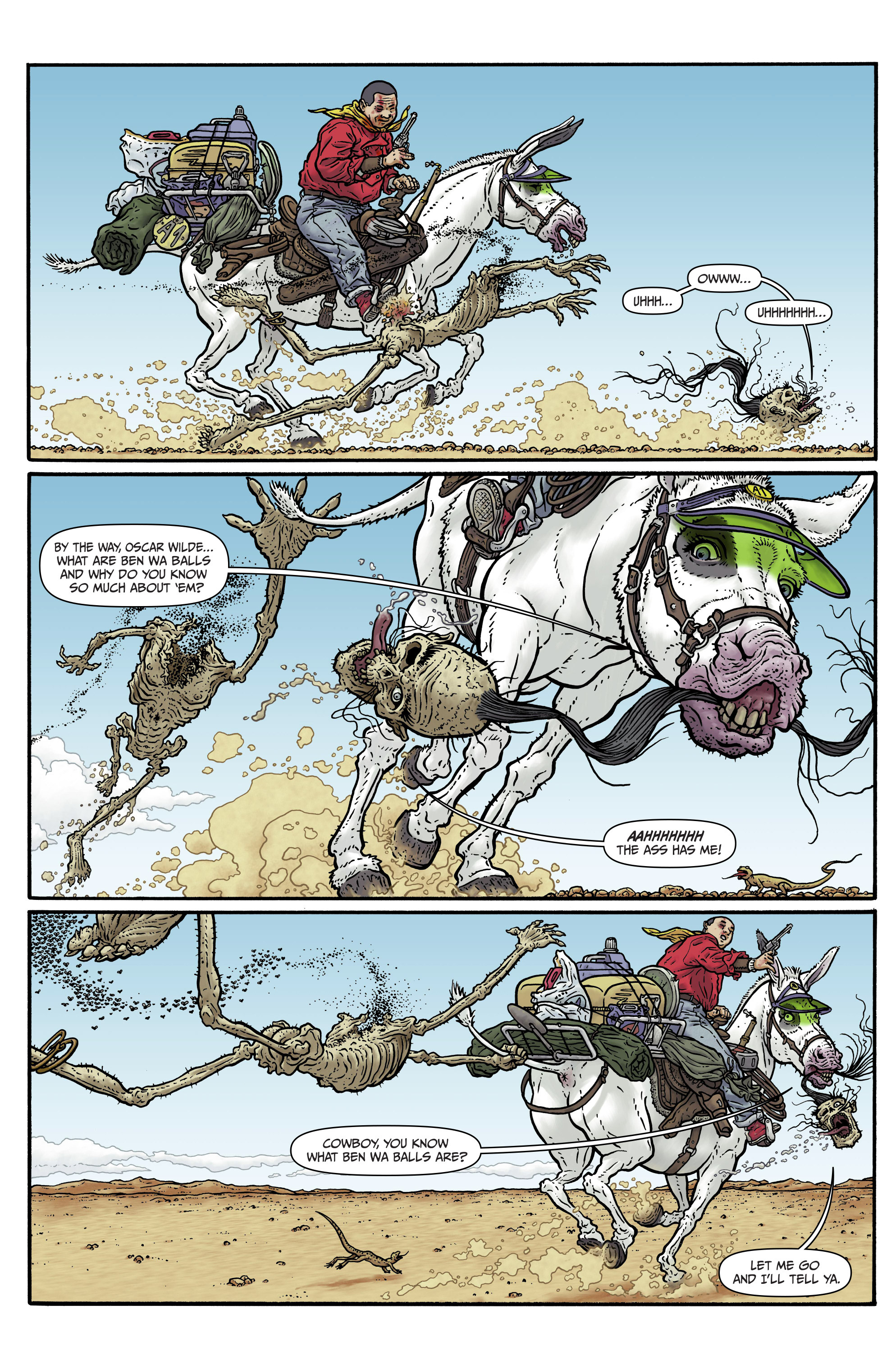 Read online Shaolin Cowboy comic -  Issue #4 - 15