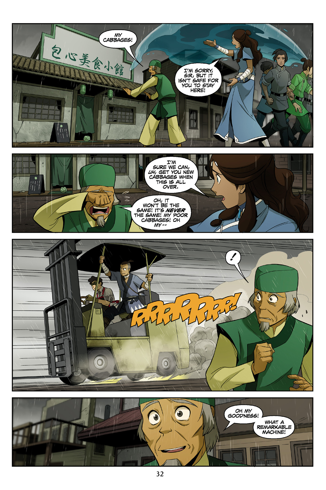 Read online Nickelodeon Avatar: The Last Airbender - The Rift comic -  Issue # Part 3 - 33